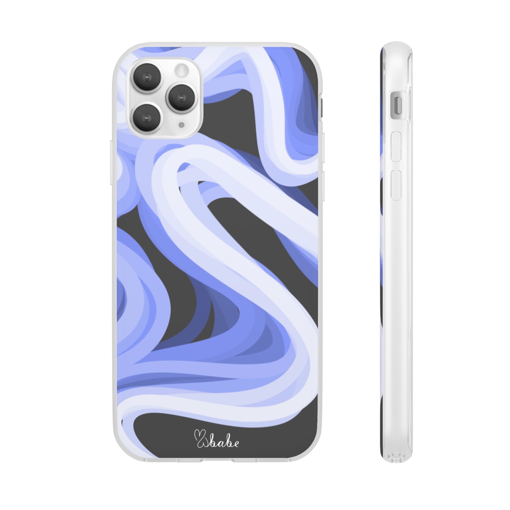 Blue Vines, Flexi Phone Case.