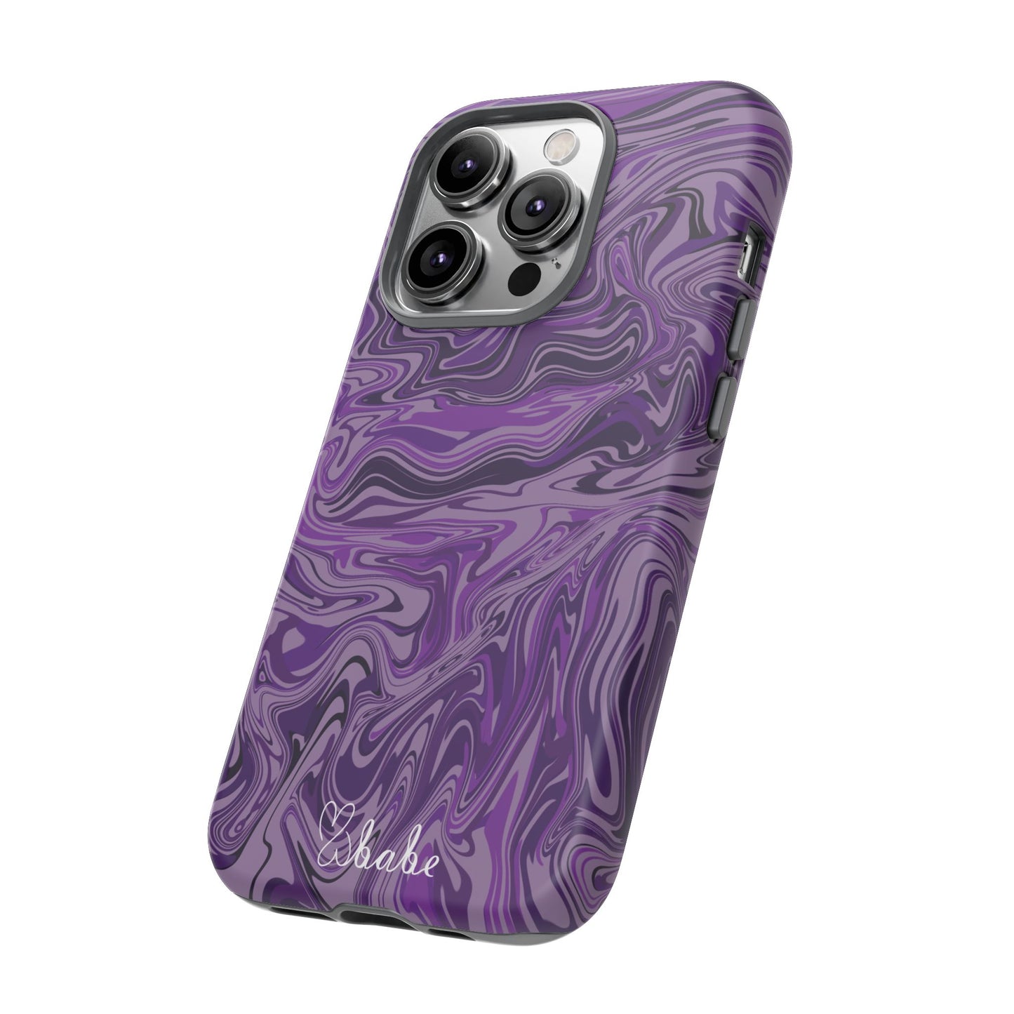 Purp Waves, Tough Phone Case.