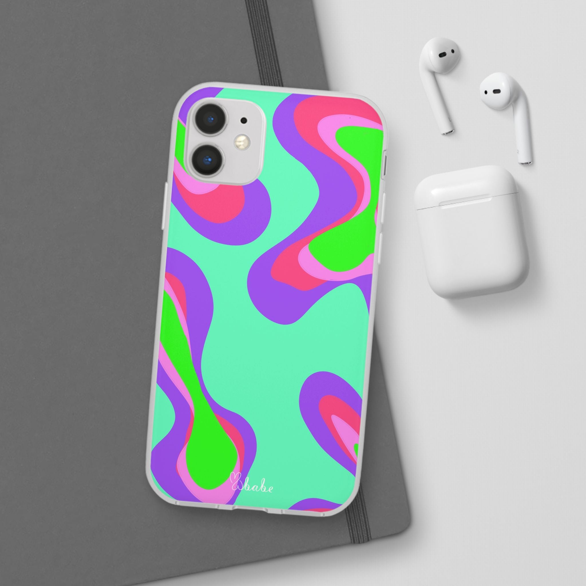 Neon Camo, Flexi Case.