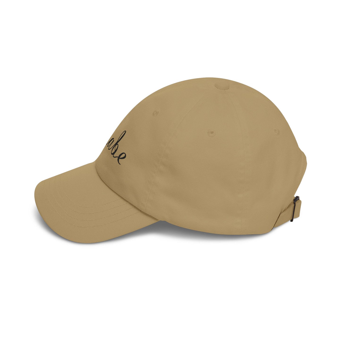Pink Logo, Embroidered Dad Cap.