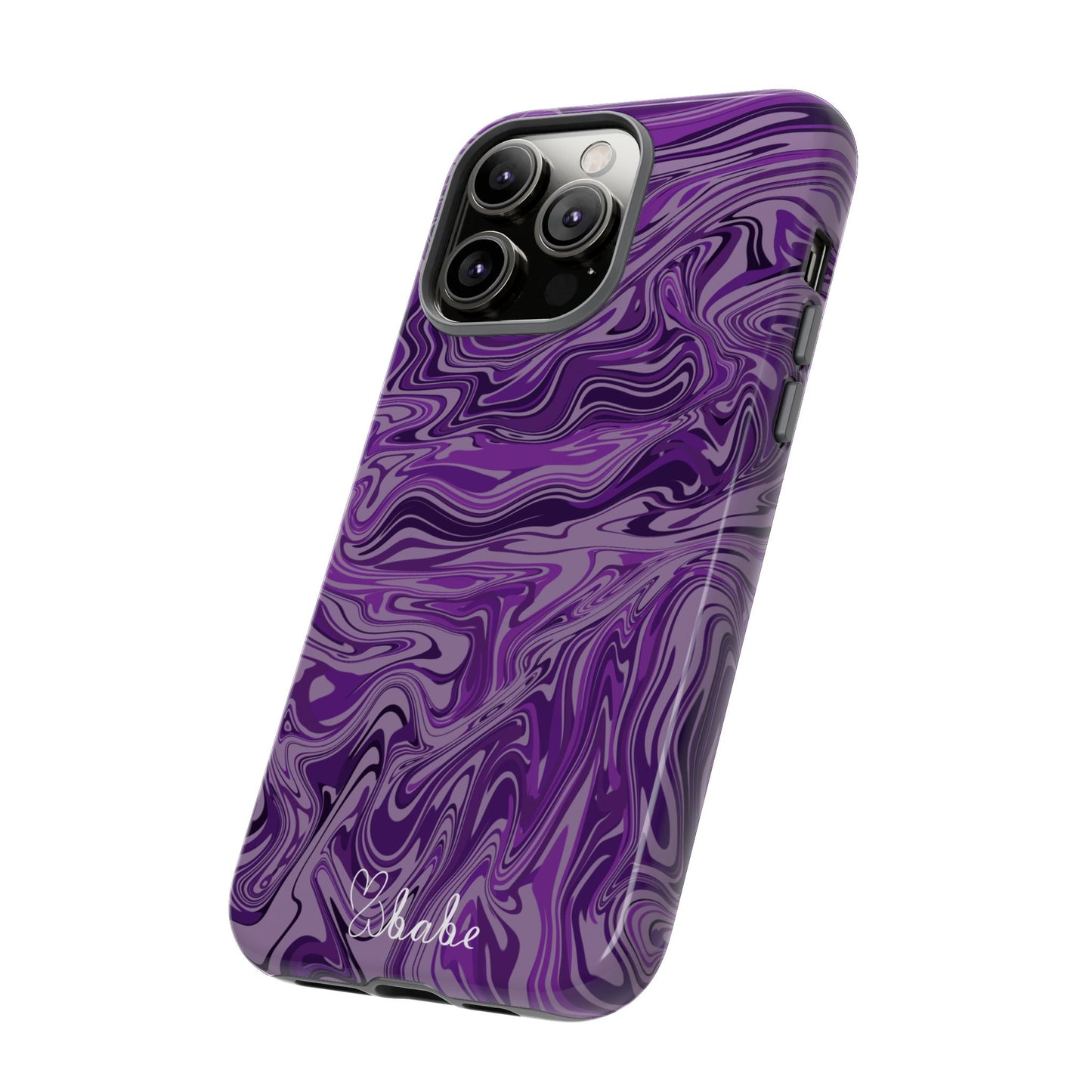 Purp Waves, Tough Phone Case.