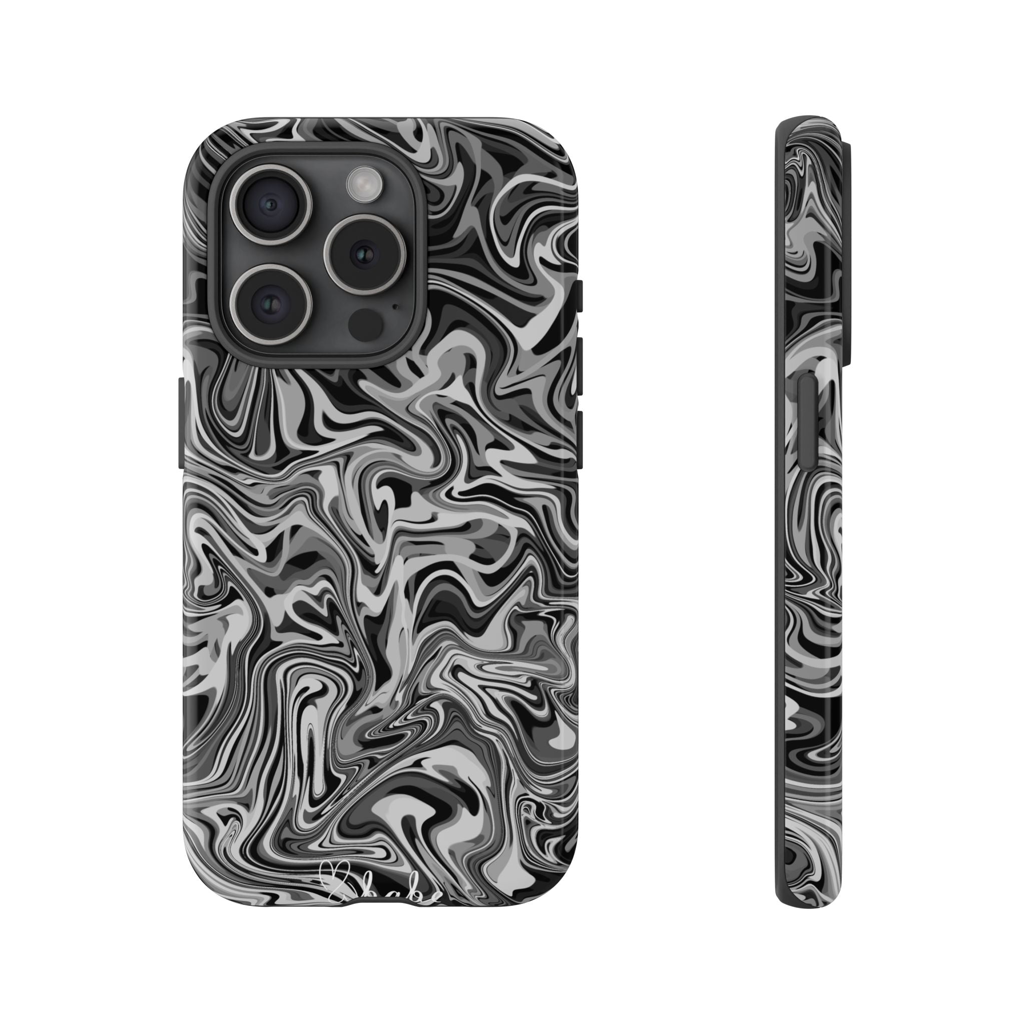 Ink Waves, Tough Phone Case.