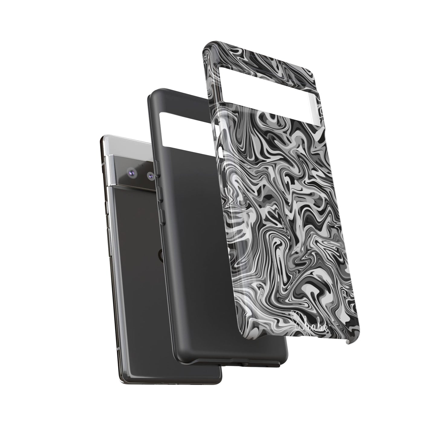 Ink Waves, Tough Phone Case.