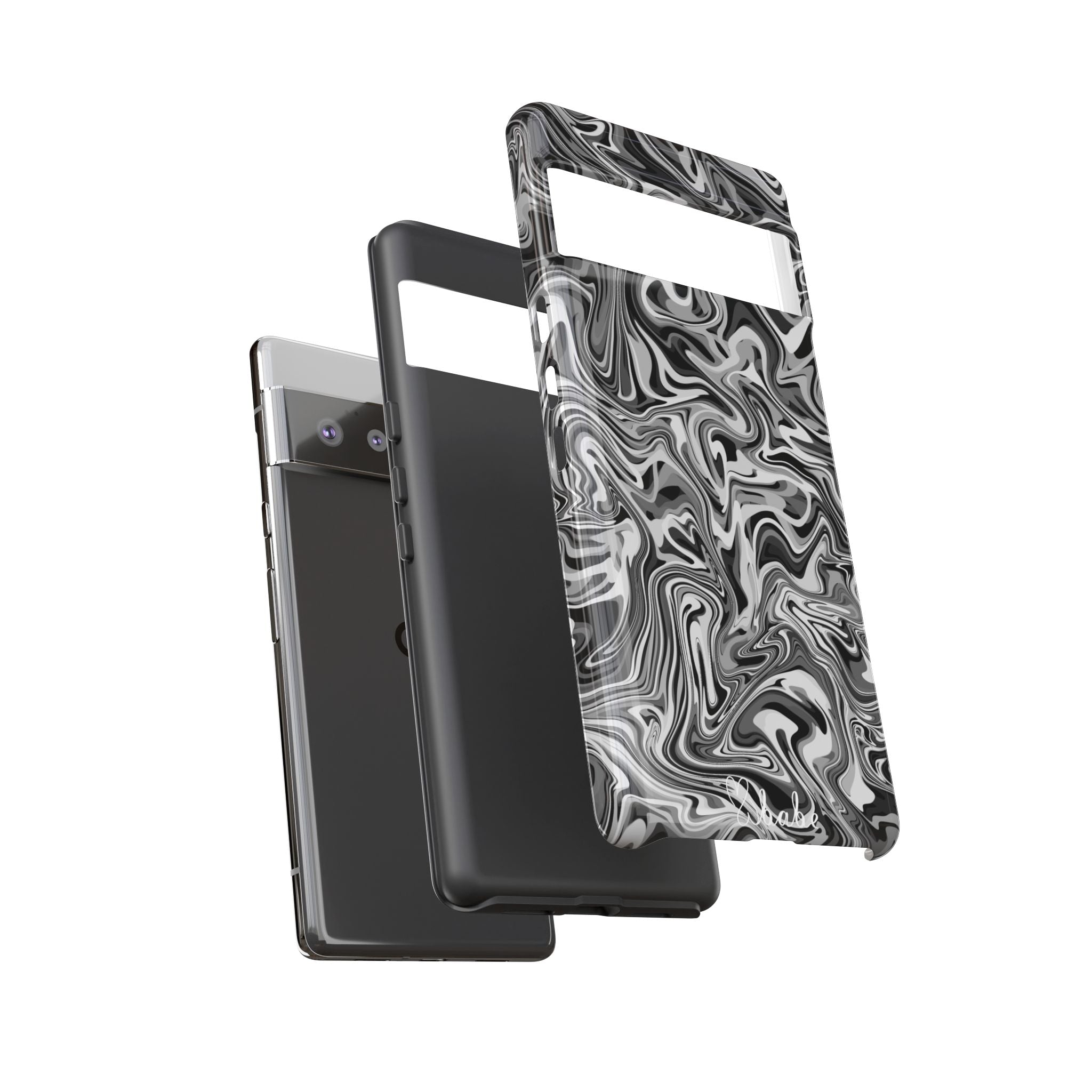 Ink Waves, Tough Phone Case.