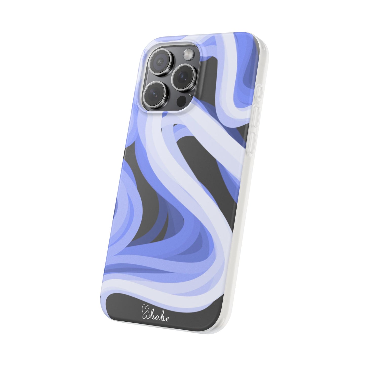 Blue Vines, Flexi Phone Case.