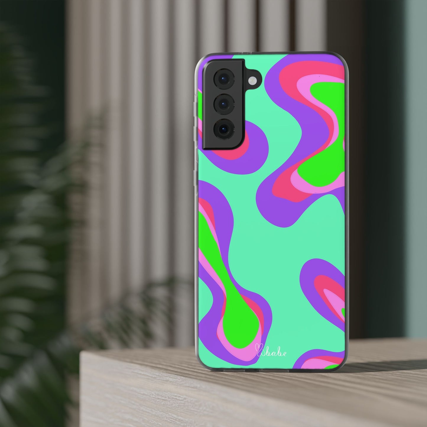 Neon Camo, Flexi Case.