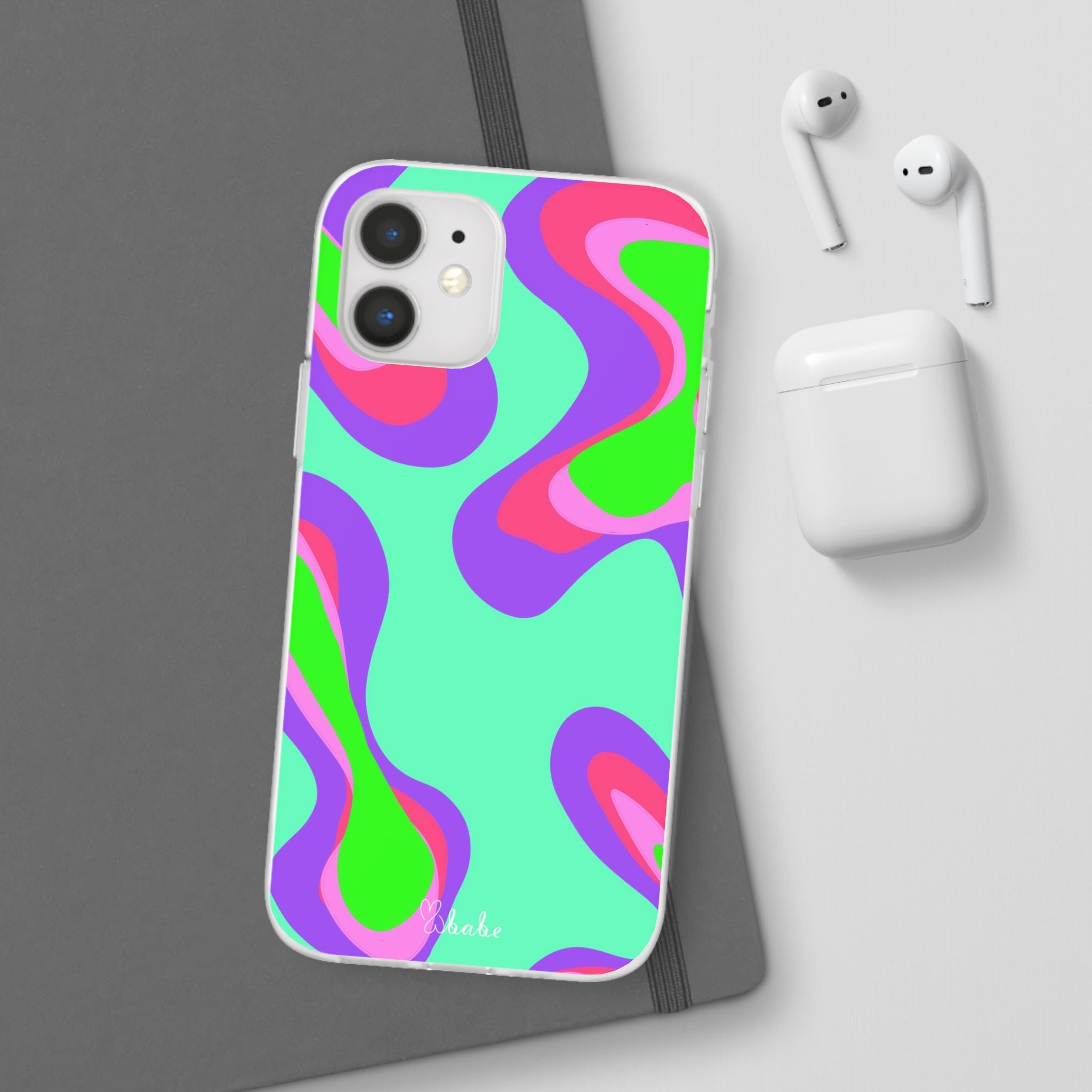 Neon Camo, Flexi Case.