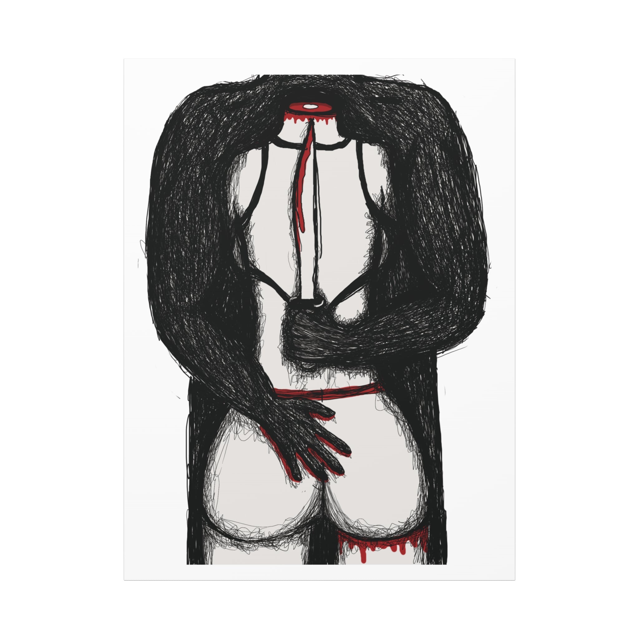 True Love, Matte Canvas Print.