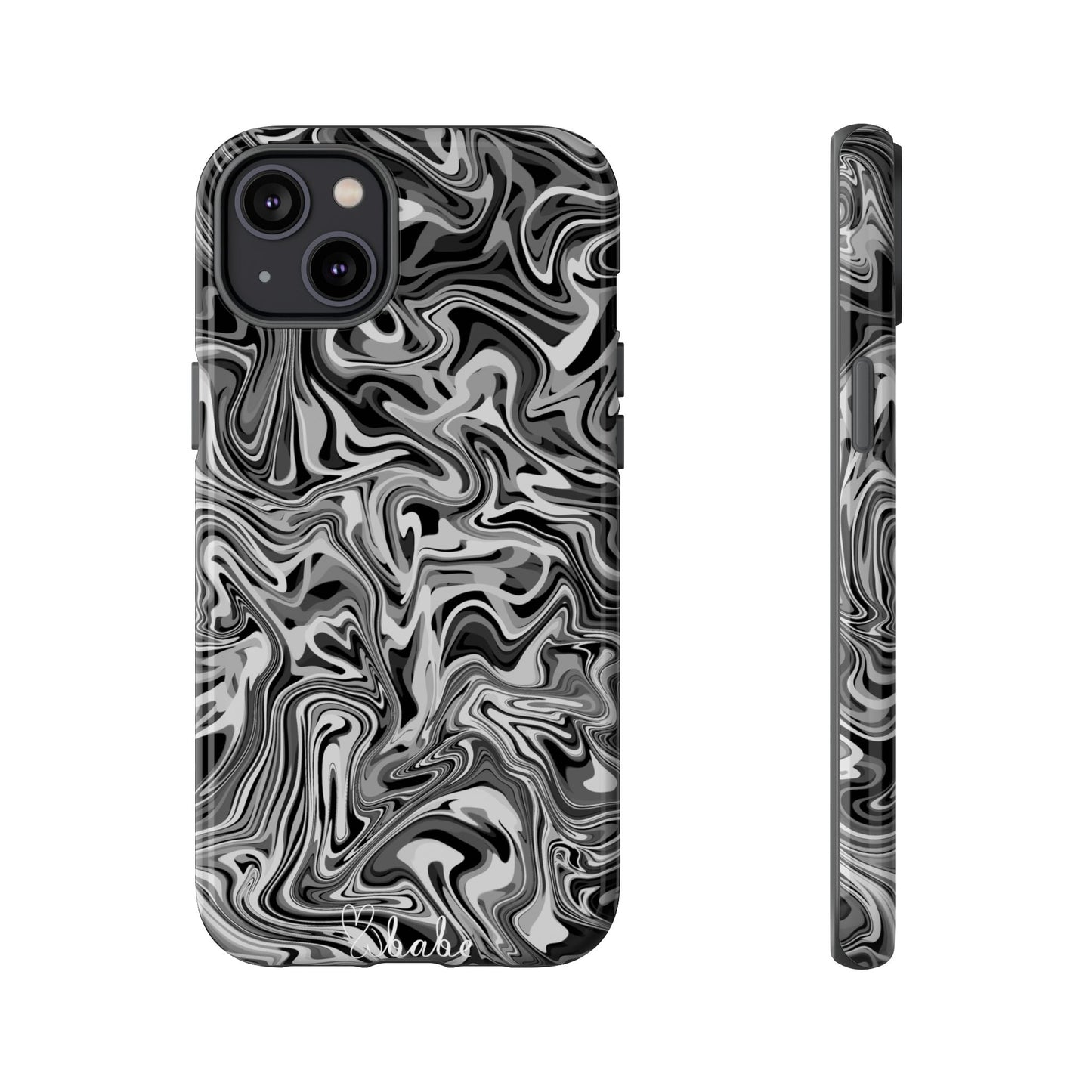 Ink Waves, Tough Phone Case.