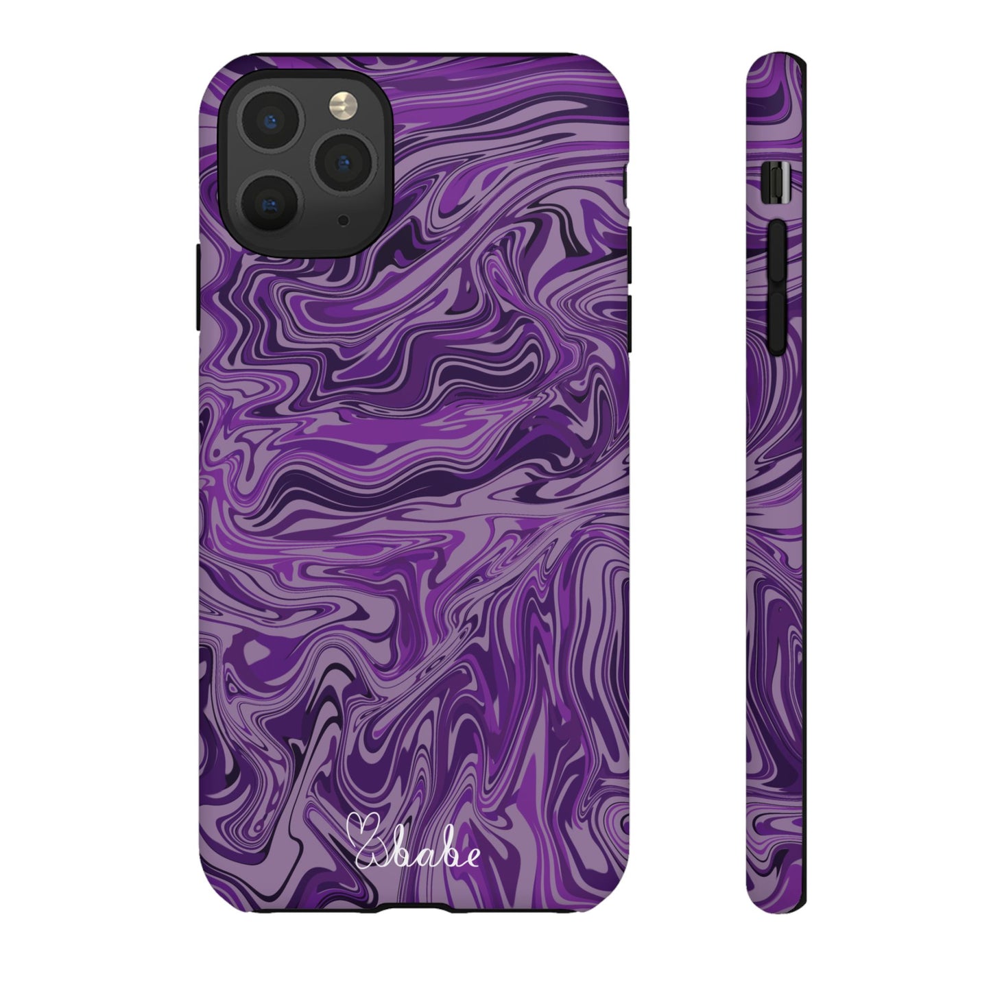 Purp Waves, Tough Phone Case.