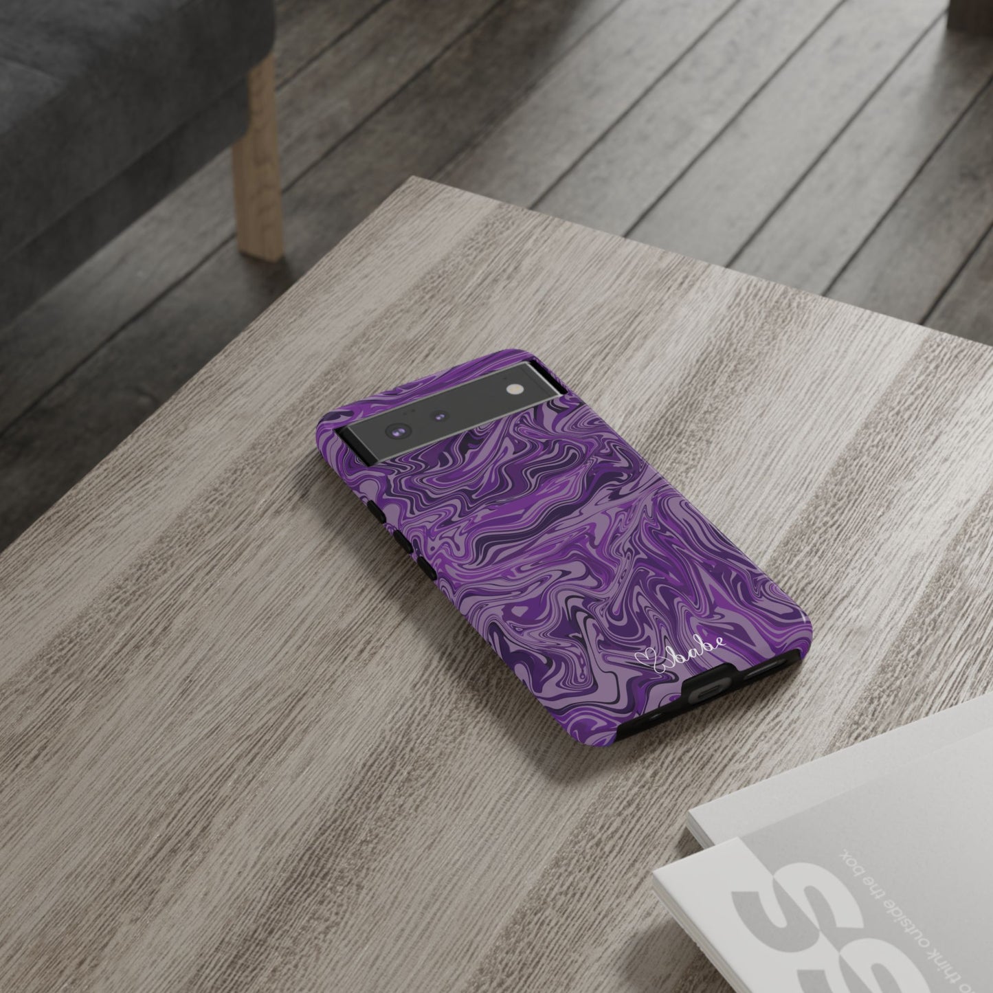Purp Waves, Tough Phone Case.