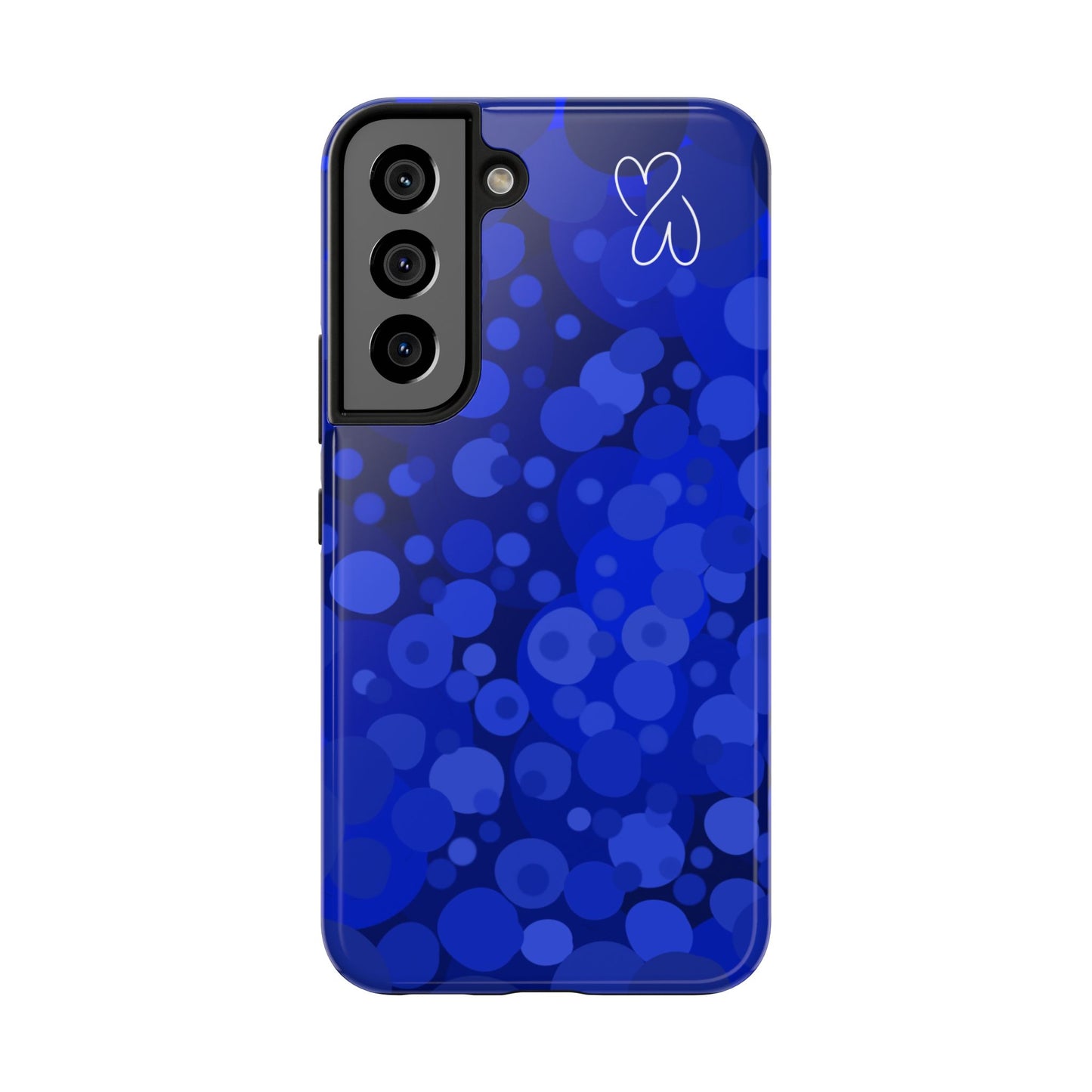 Blue Bubbles, Tough Phone Case