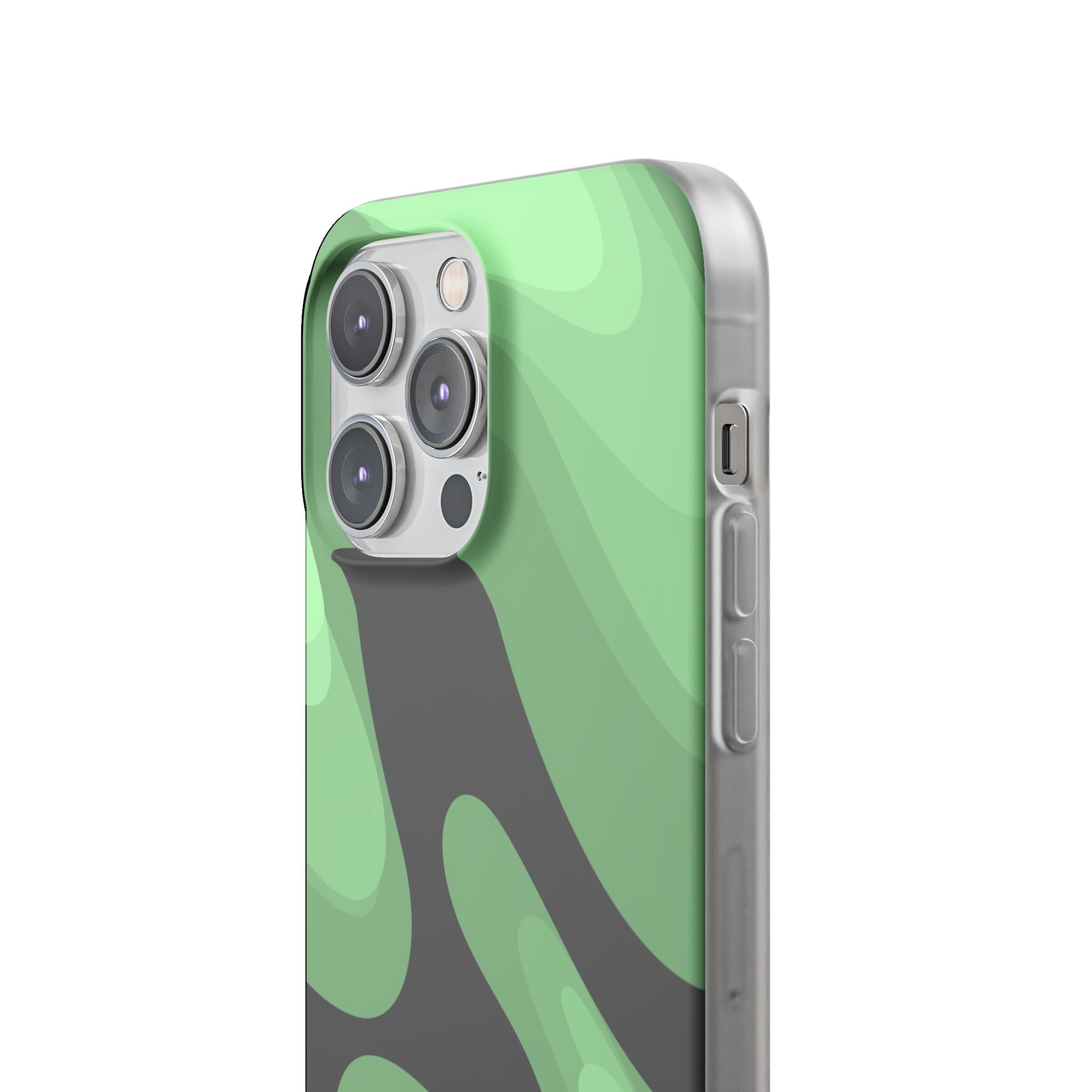 Mint Waves, Flexi Phone Case.