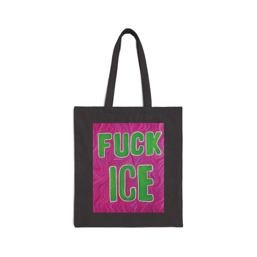 "F*ck Ice" Tote Bag.