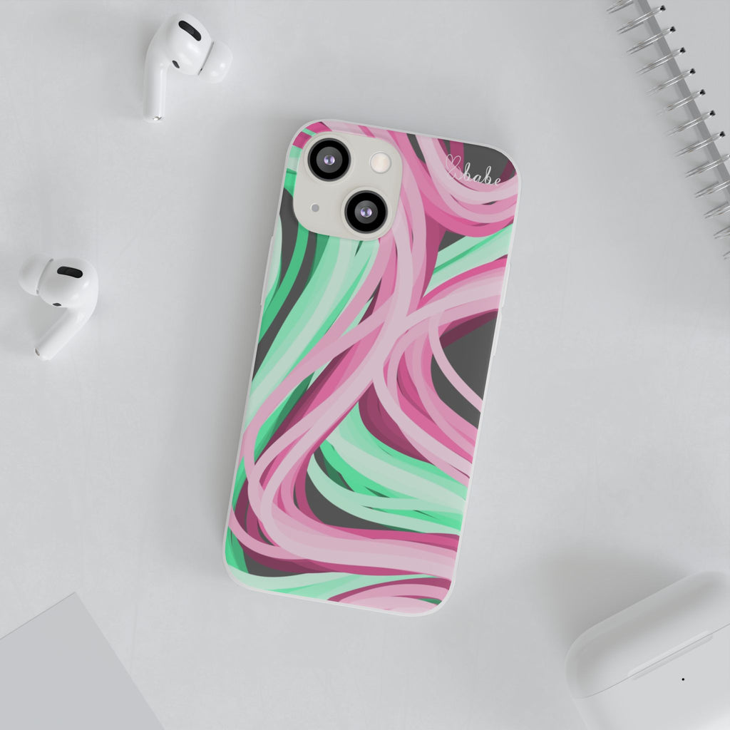 Neon Vines, Flexi Phone Case.