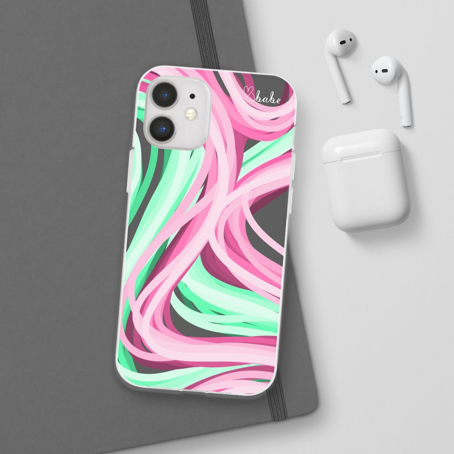 Neon Vines, Flexi Phone Case.