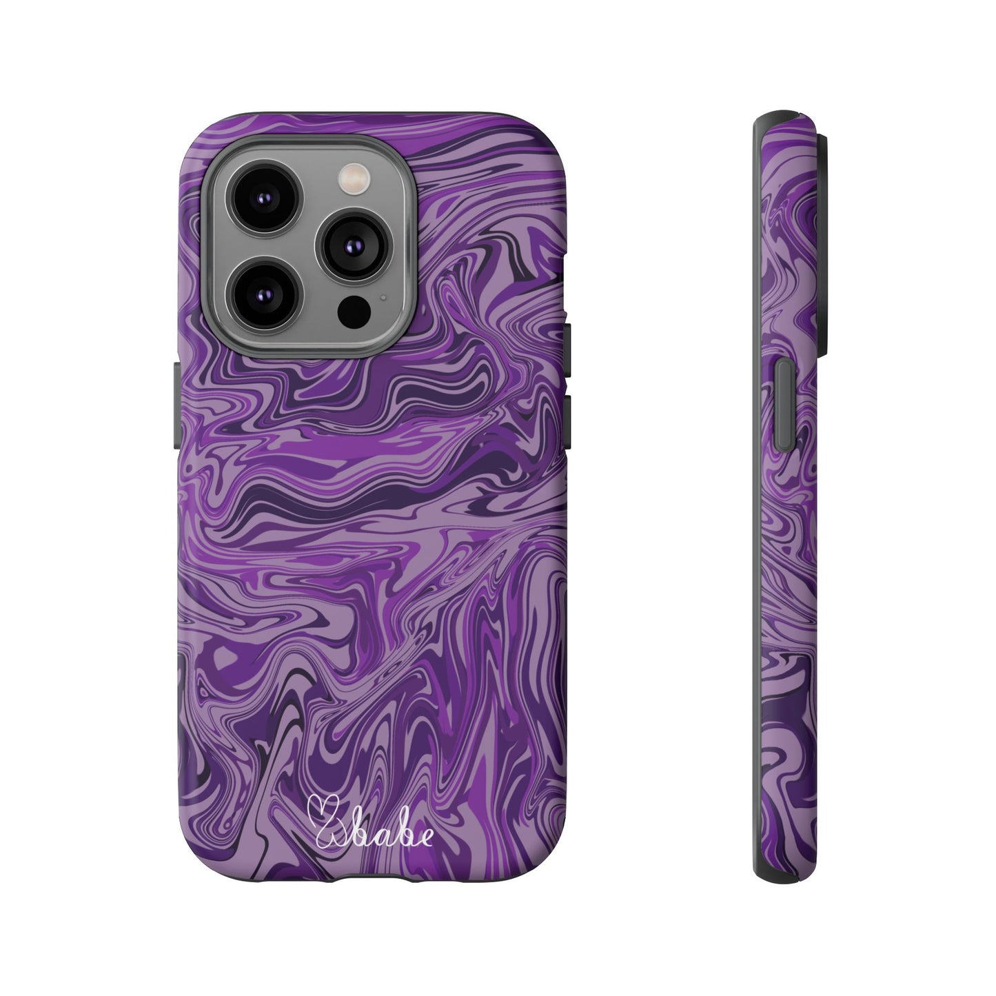 Purp Waves, Tough Phone Case.