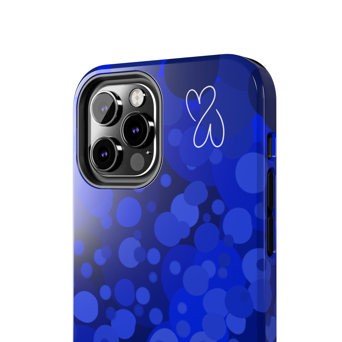 Blue Bubbles, Tough Phone Case