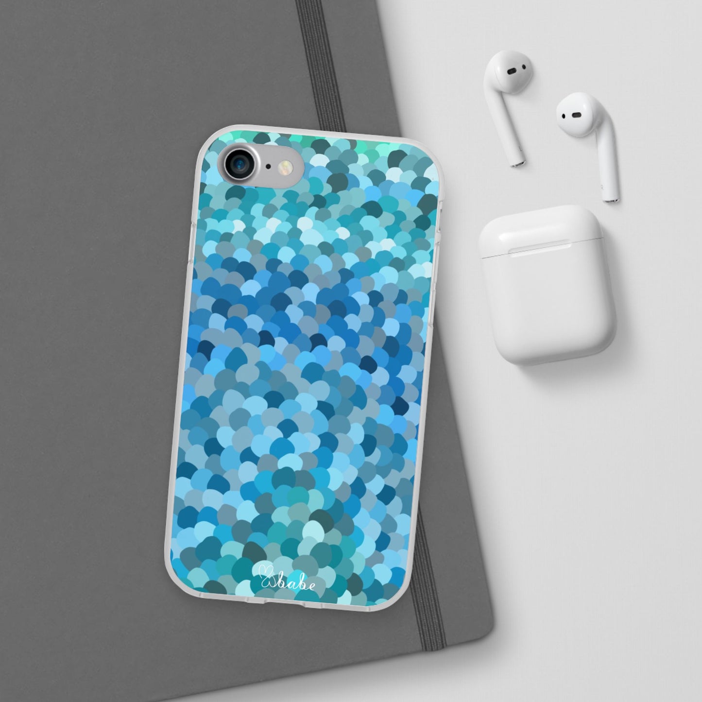 Blue Bubbles, Flexi Case.