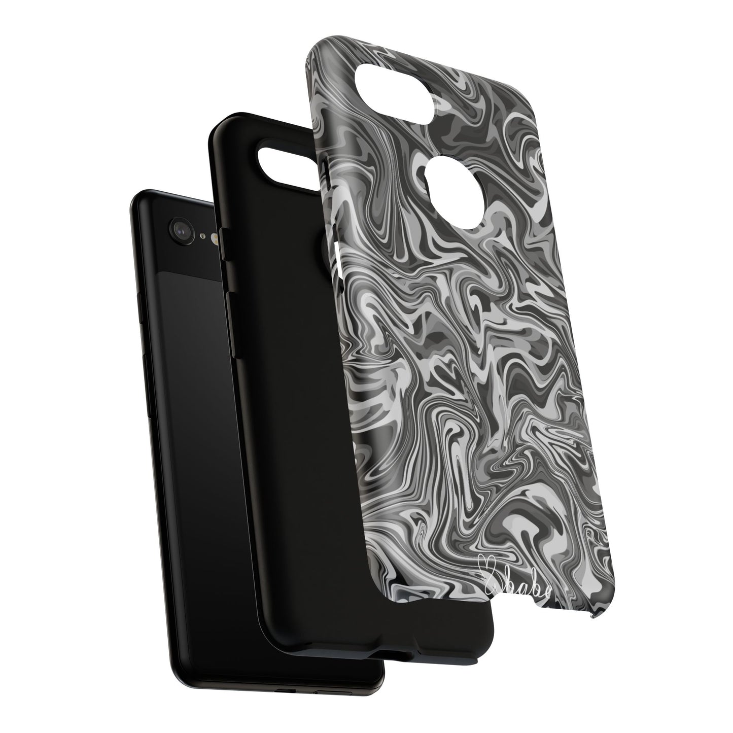 Ink Waves, Tough Phone Case.