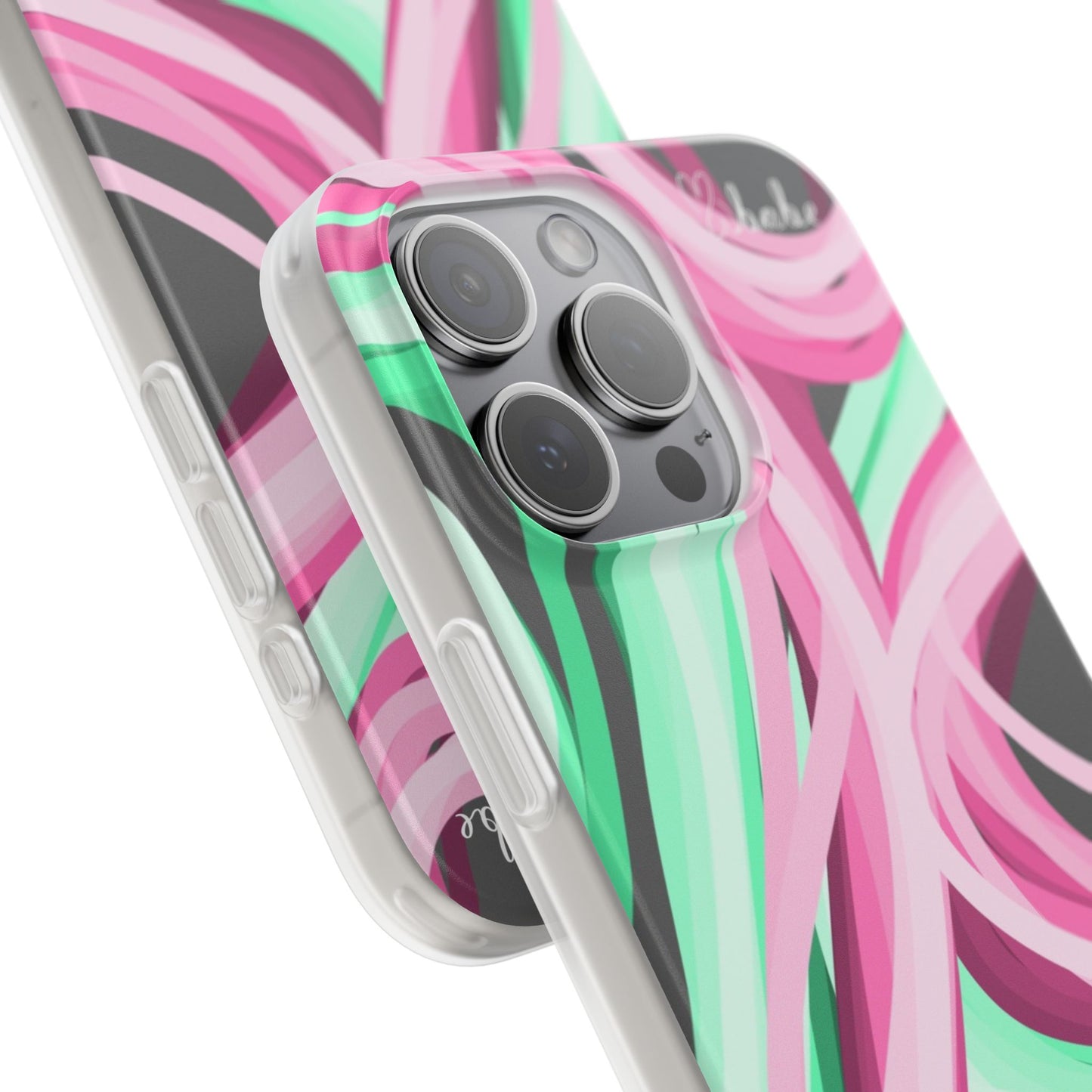 Neon Vines, Flexi Phone Case.