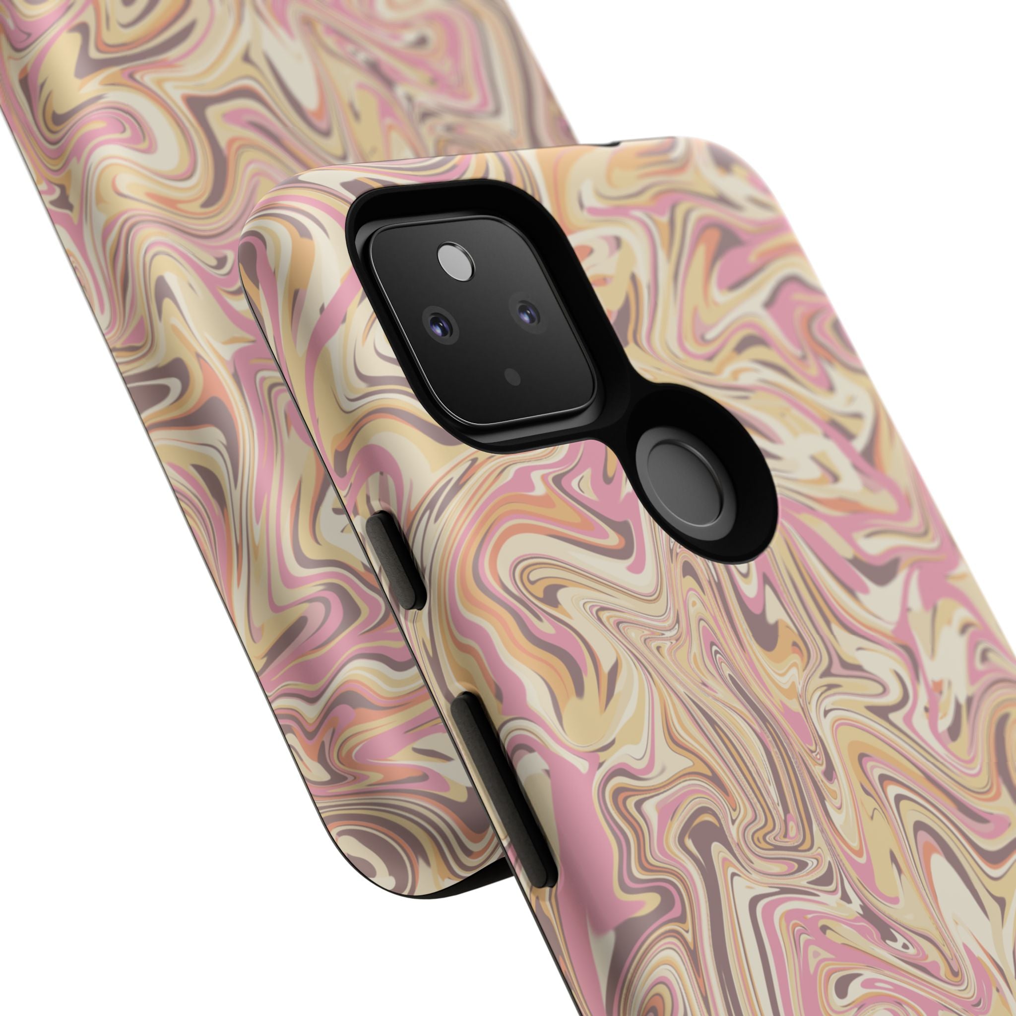 Peach Waves, Tough Phone Case.