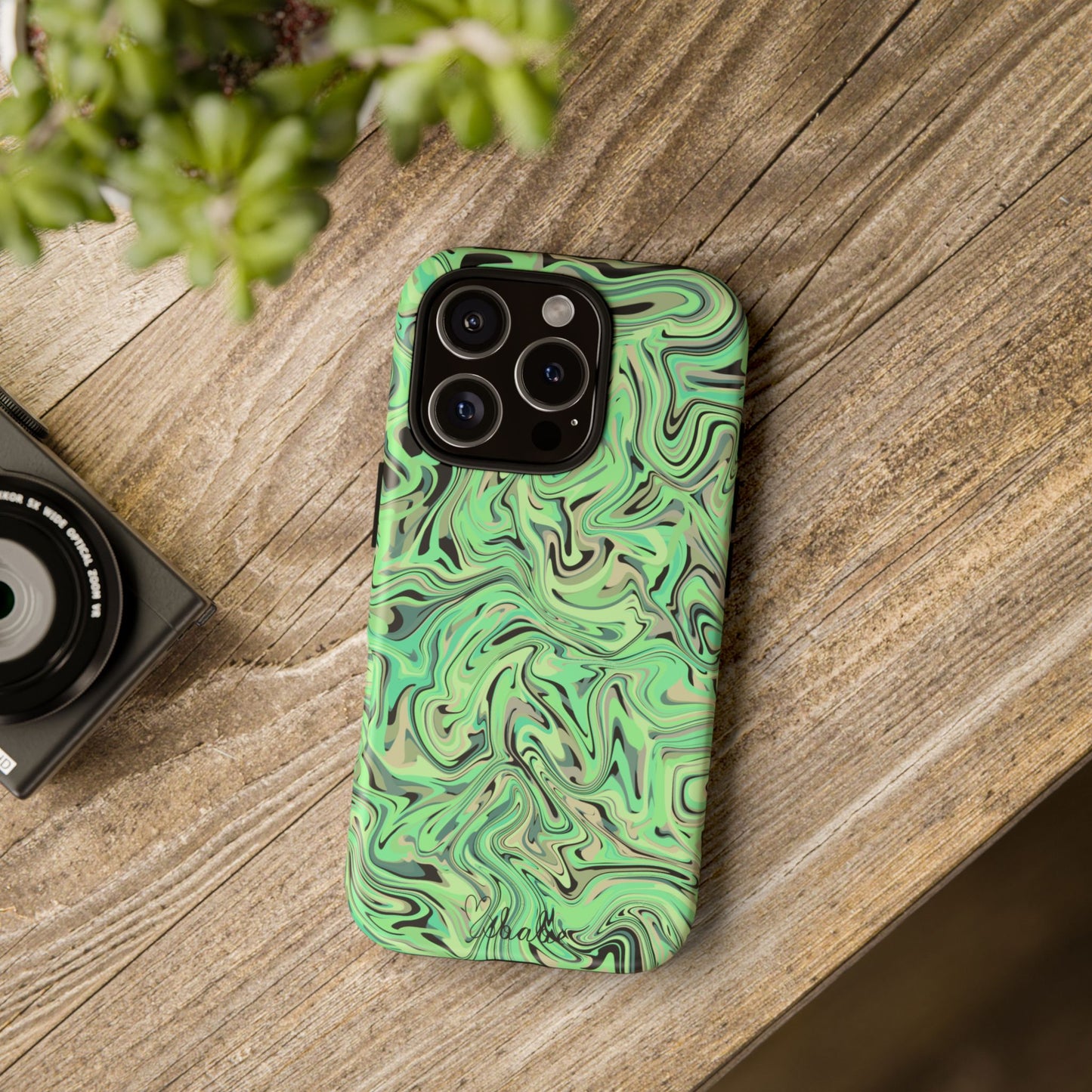 Lime Tia, Tough Phone Case.