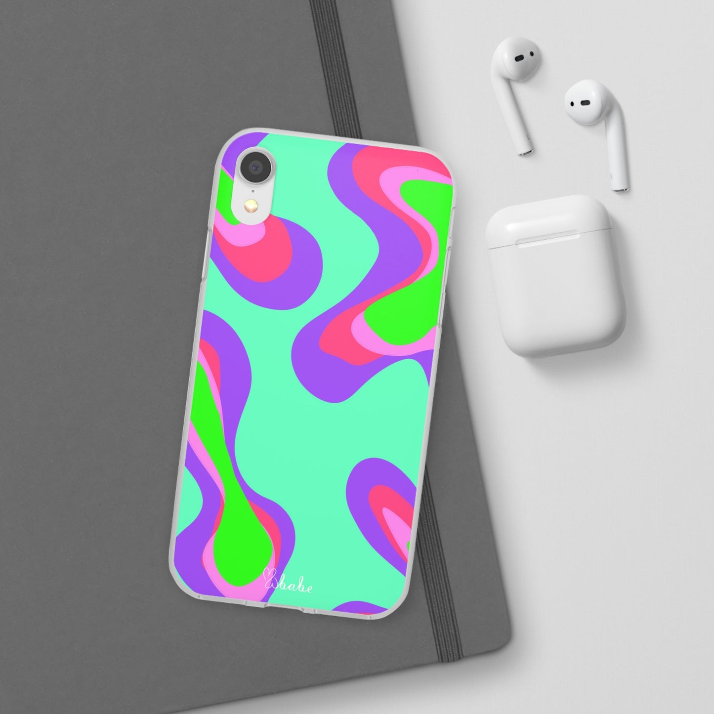 Neon Camo, Flexi Case.