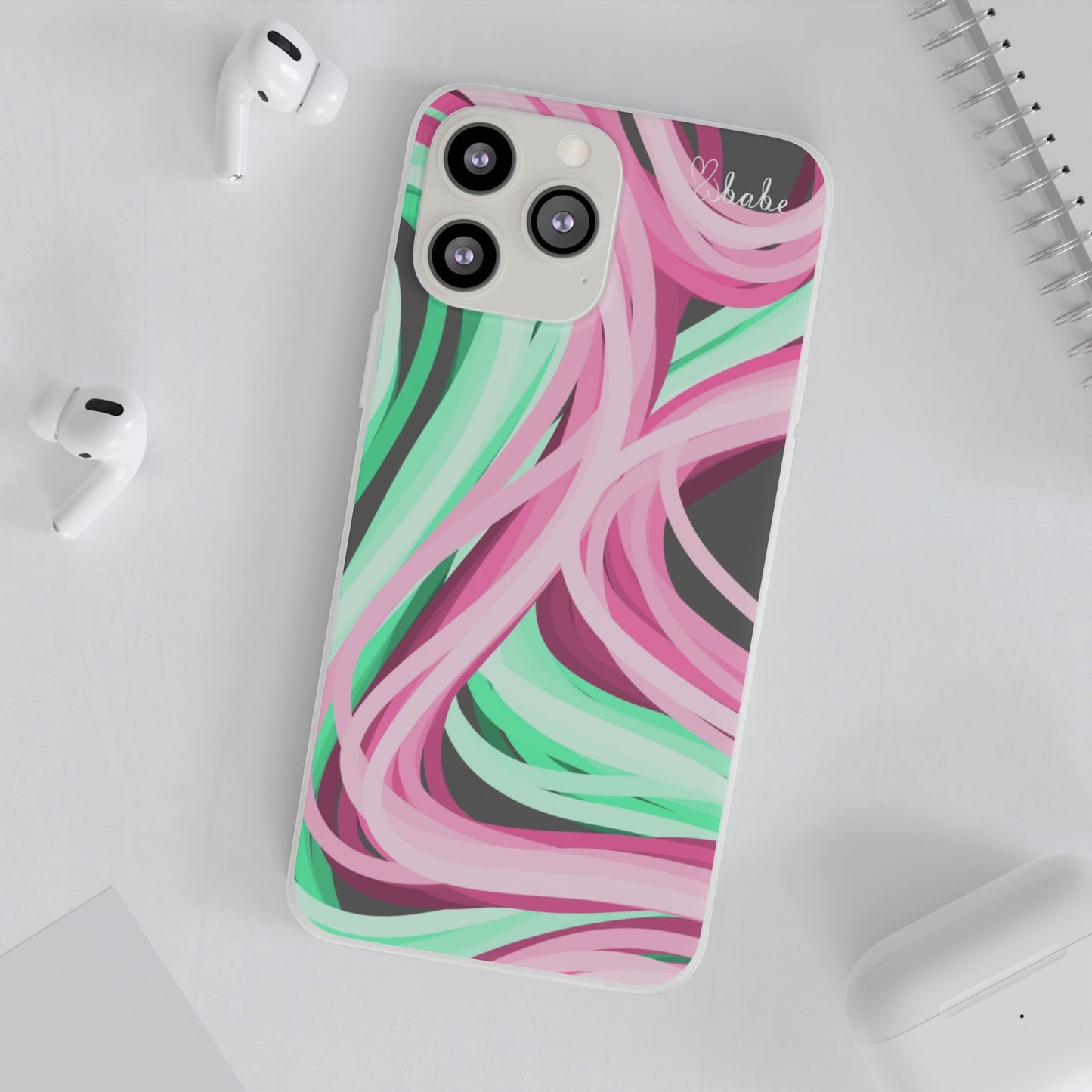 Neon Vines, Flexi Phone Case.