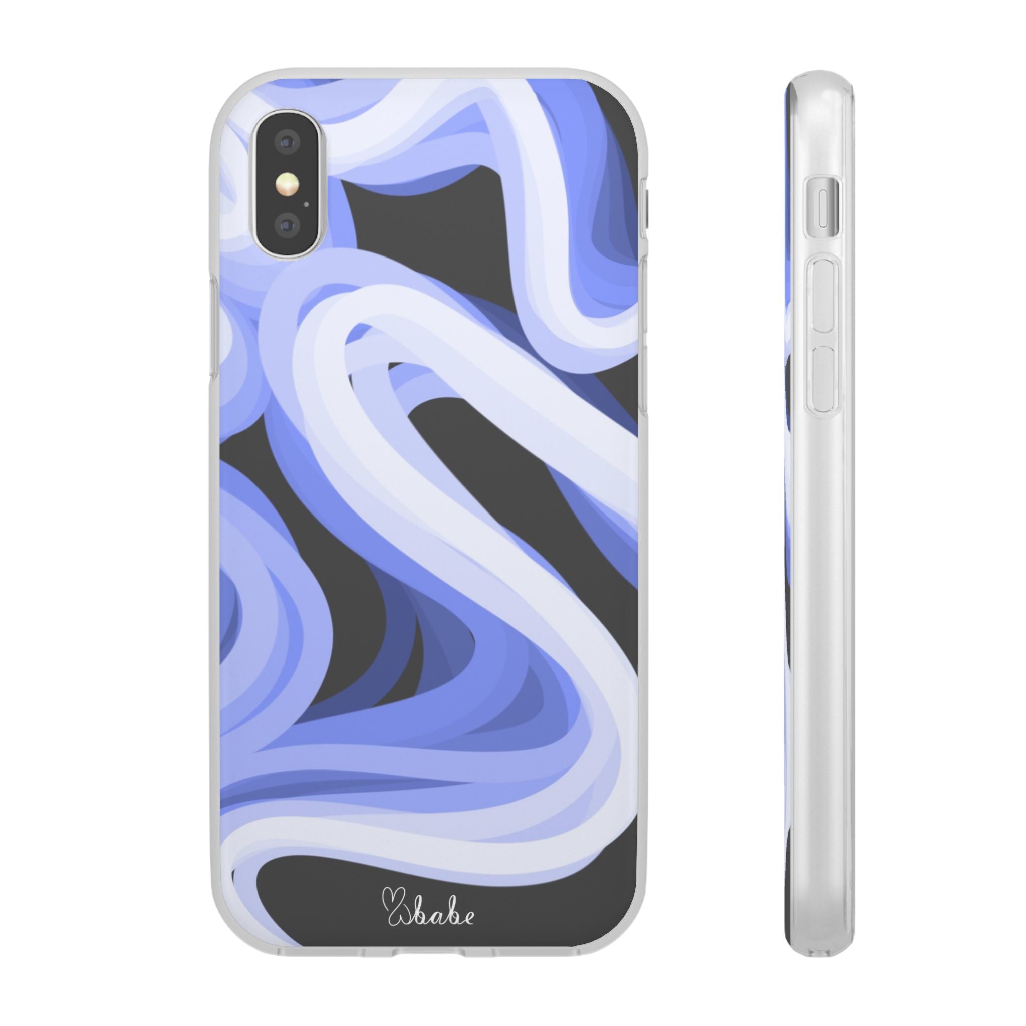 Blue Vines, Flexi Phone Case.