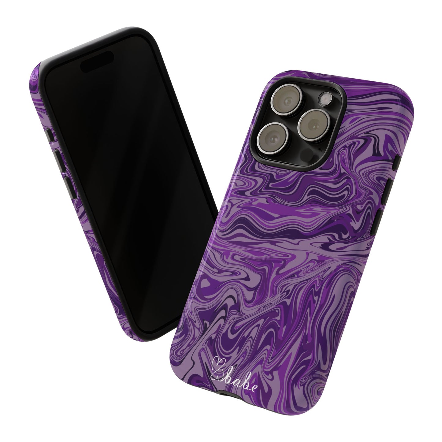 Purp Waves, Tough Phone Case.
