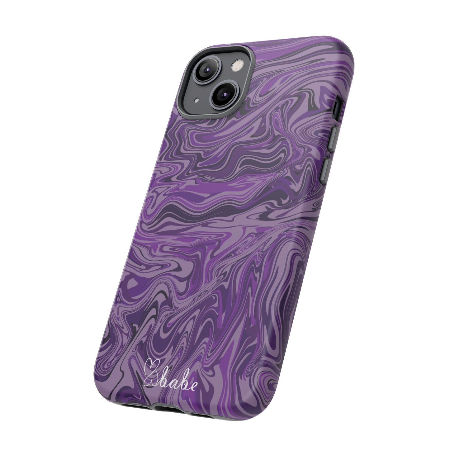 Purp Waves, Tough Phone Case.