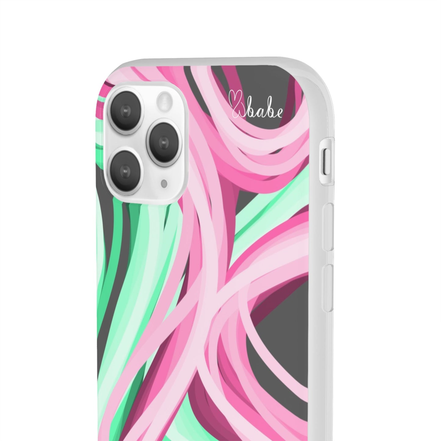 Neon Vines, Flexi Phone Case.