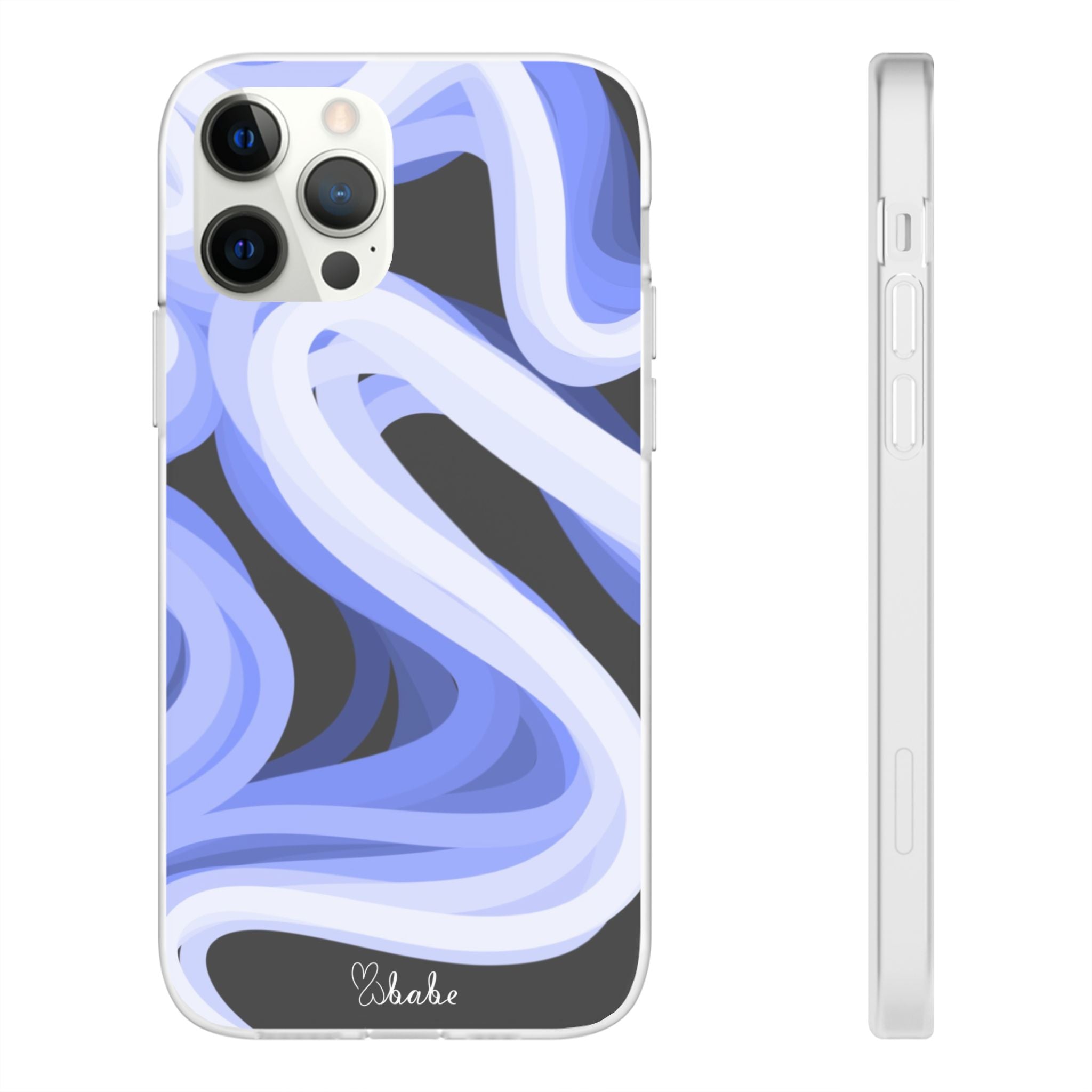 Blue Vines, Flexi Phone Case.