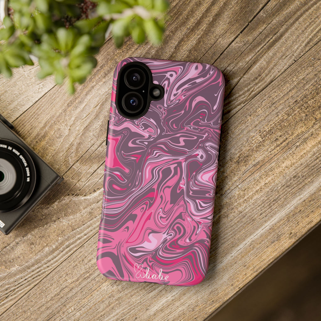 Pretty Lady,Tough Phone Case.
