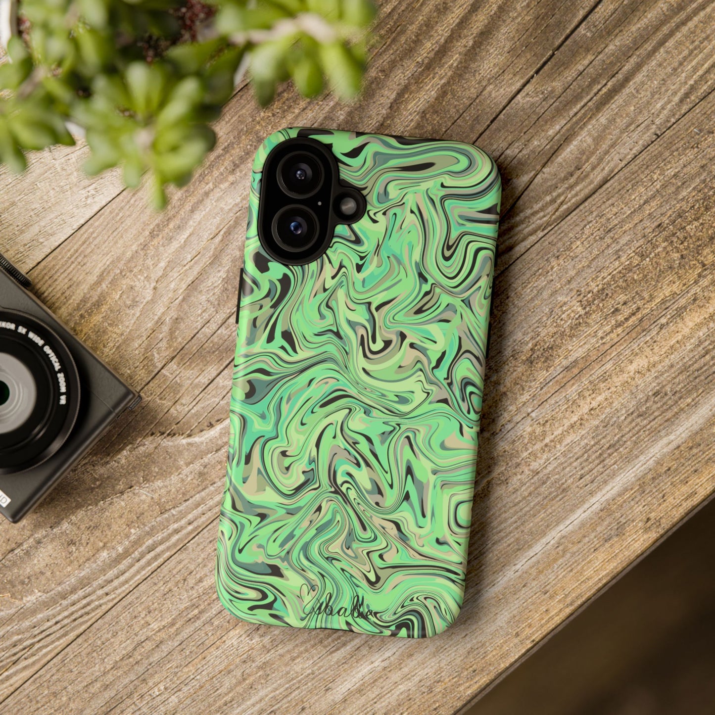 Lime Tia, Tough Phone Case.
