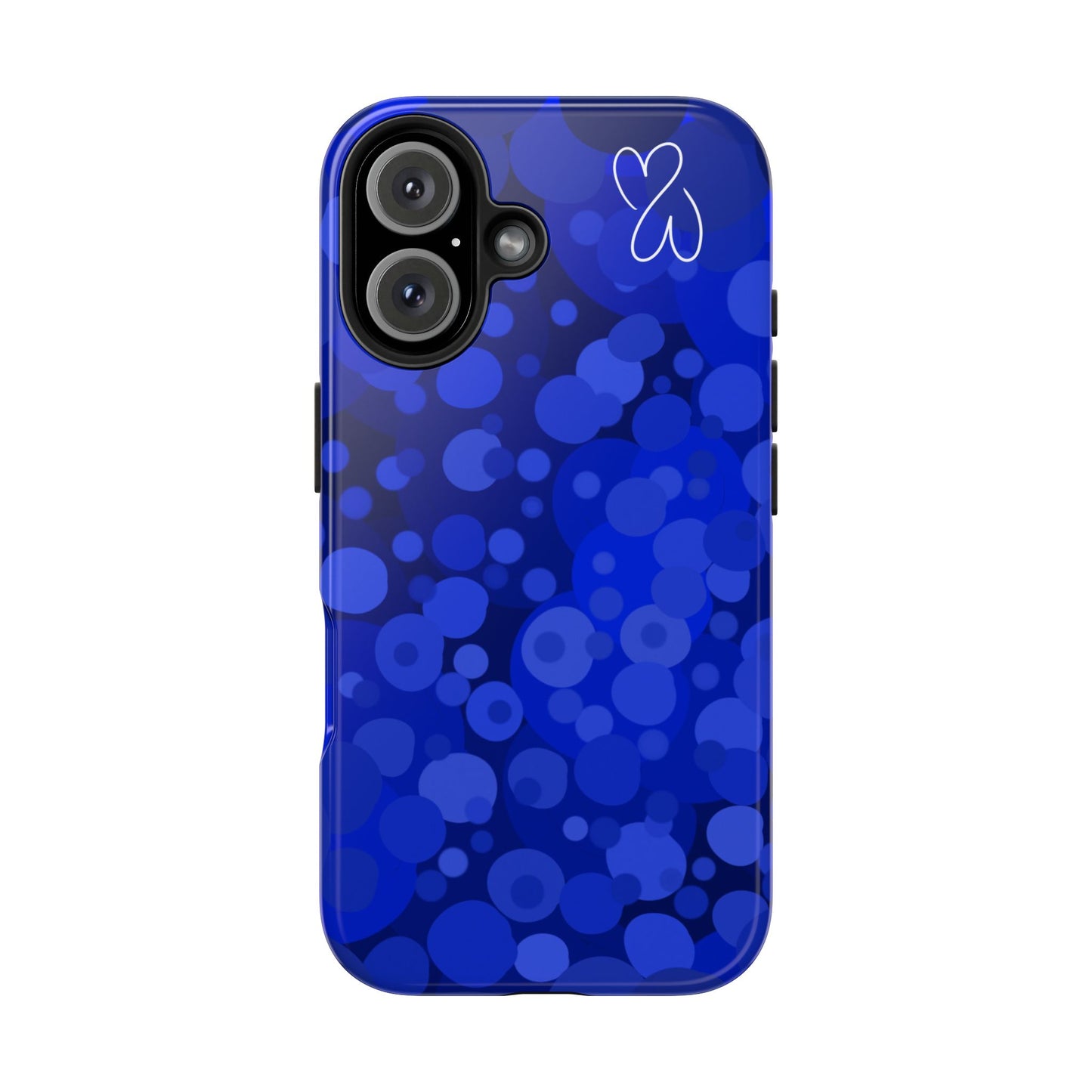 Blue Bubbles, Tough Phone Case