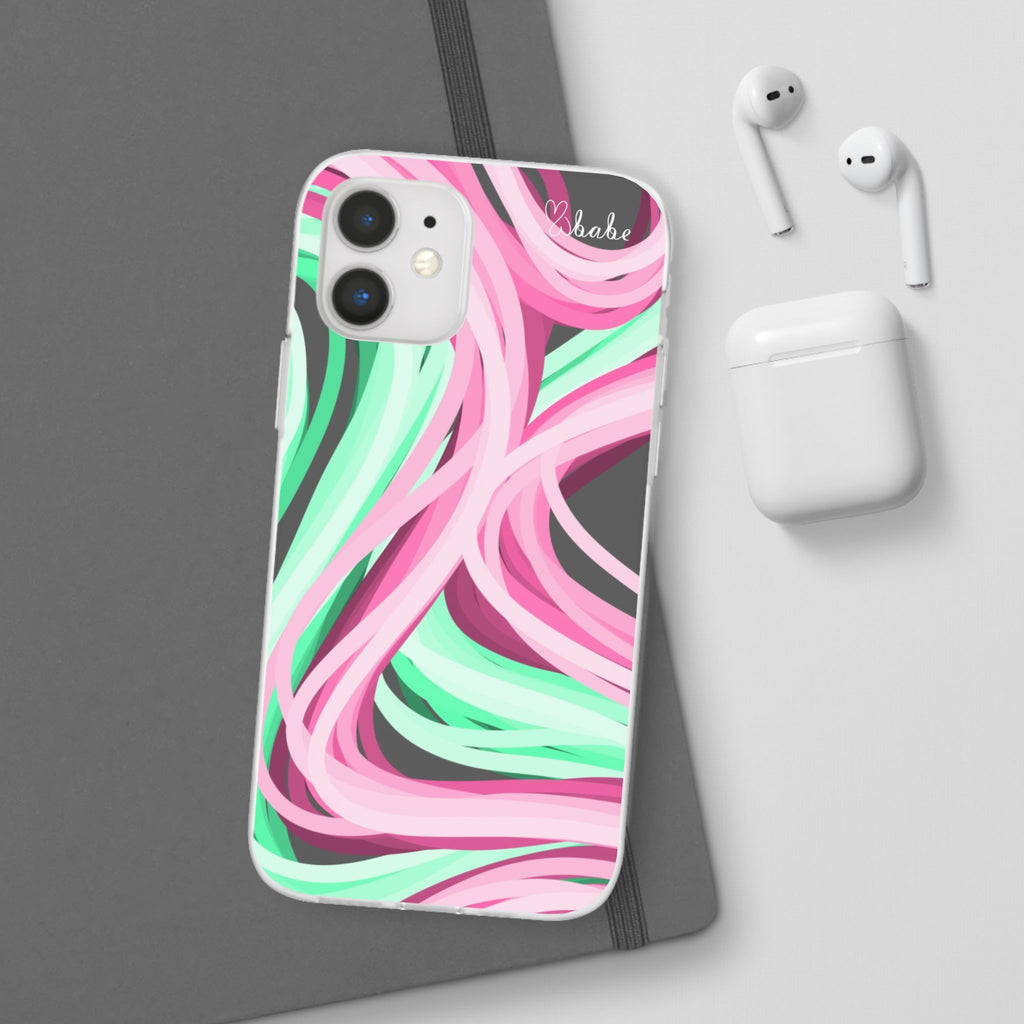 Neon Vines, Flexi Phone Case.