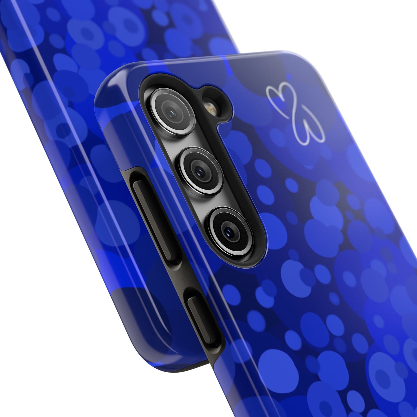 Blue Bubbles, Tough Phone Case