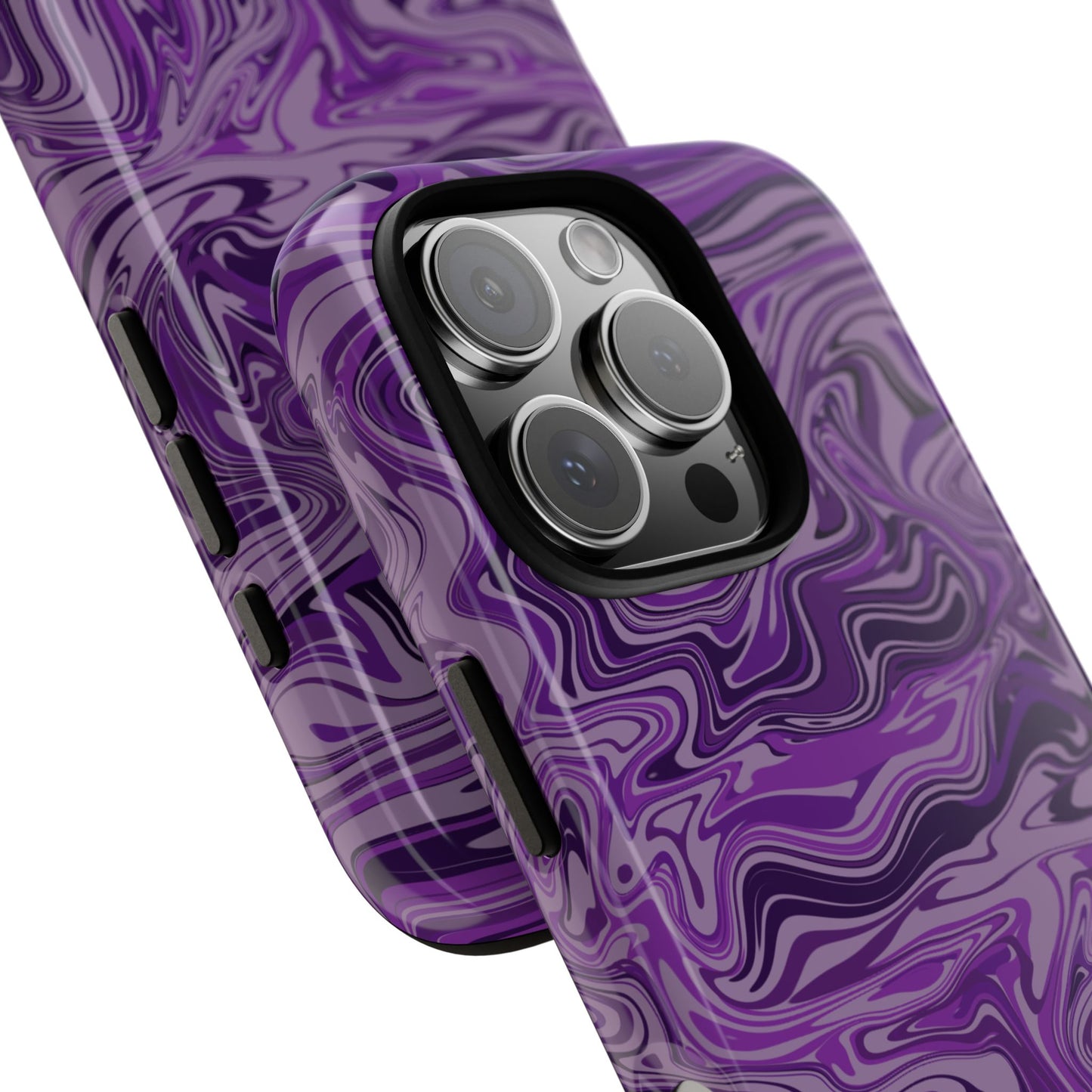 Purp Waves, Tough Phone Case.