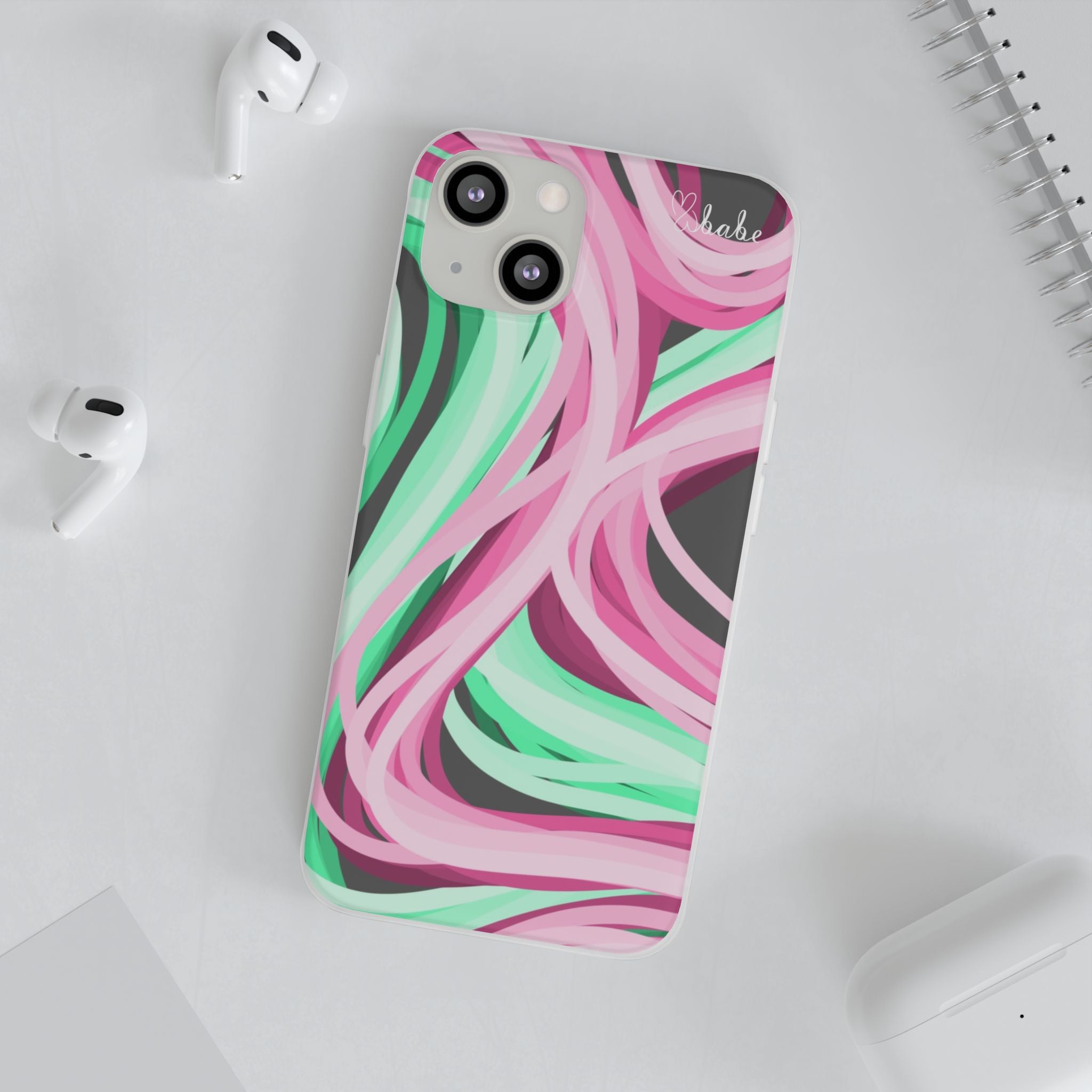 Neon Vines, Flexi Phone Case.