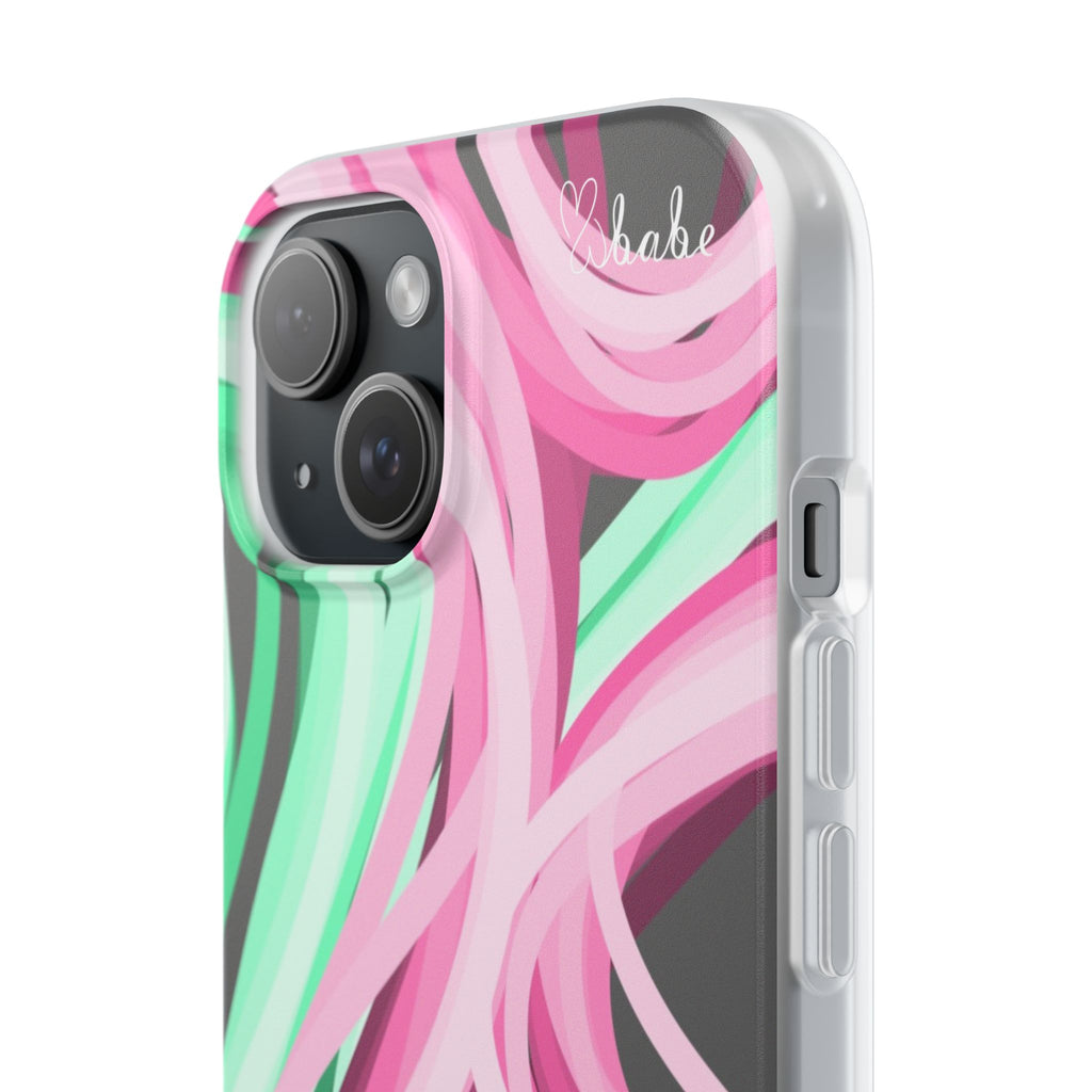 Neon Vines, Flexi Phone Case.