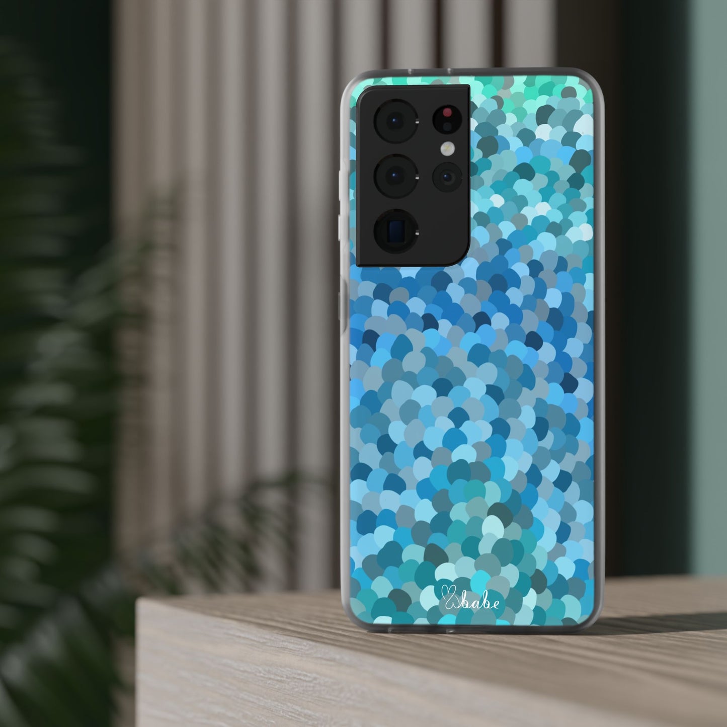 Blue Bubbles, Flexi Case.