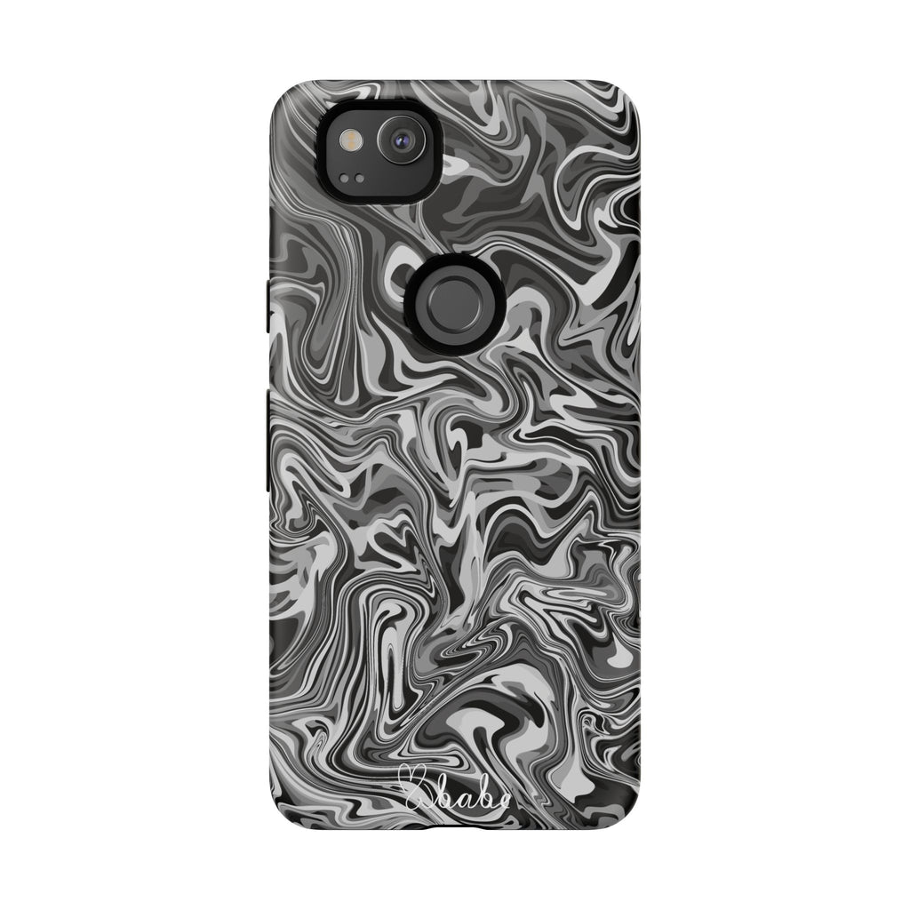 Ink Waves, Tough Phone Case.