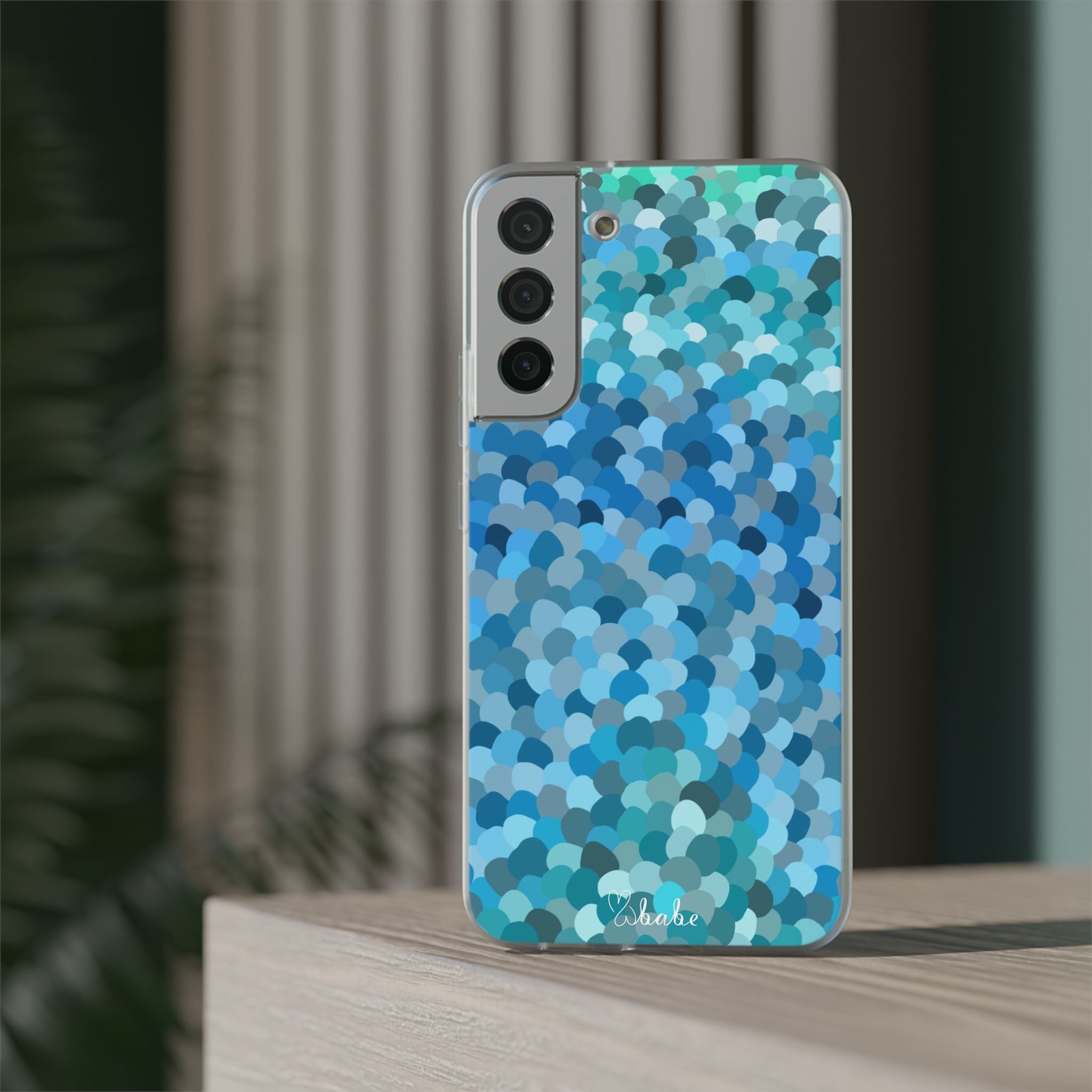 Blue Bubbles, Flexi Case.