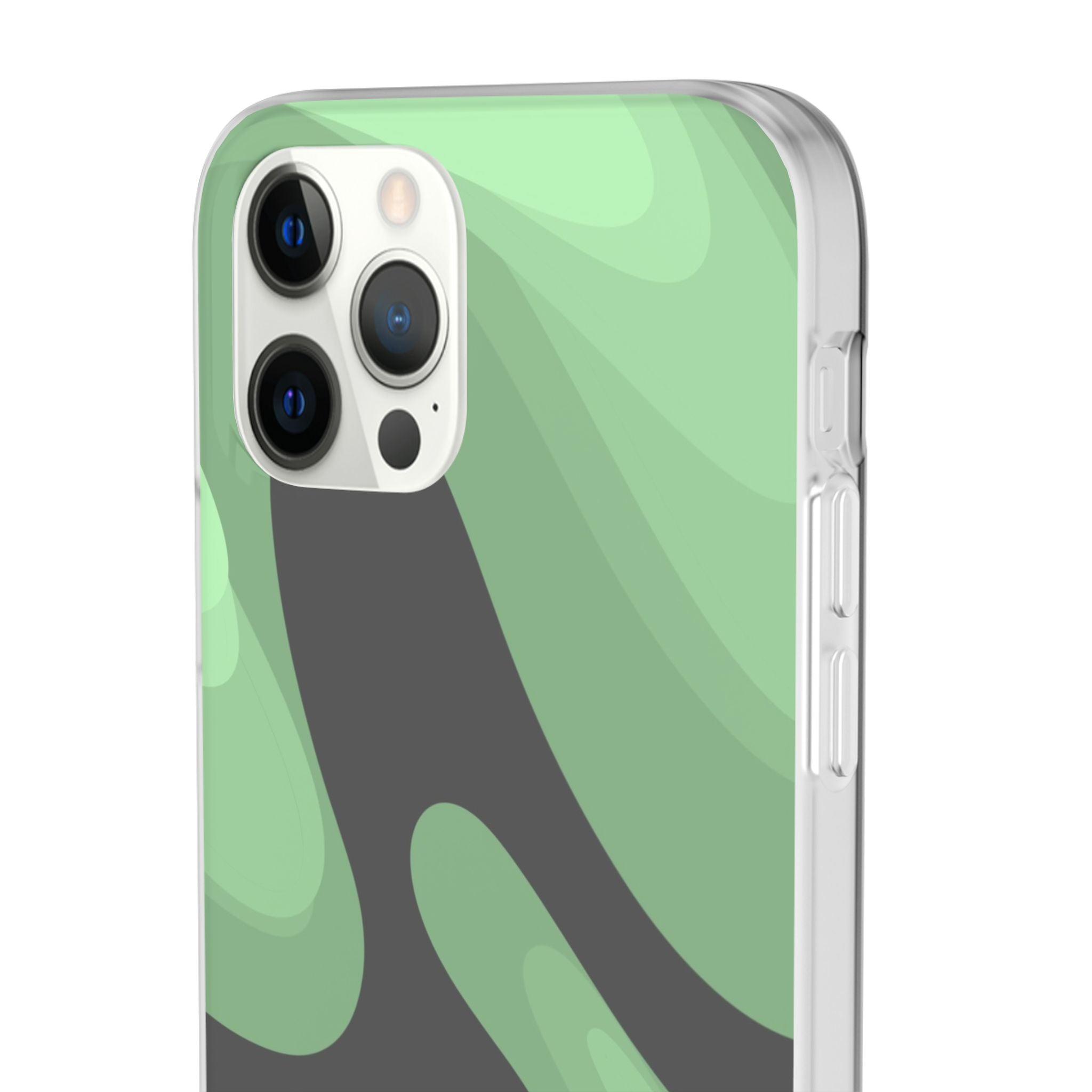 Mint Waves, Flexi Phone Case.