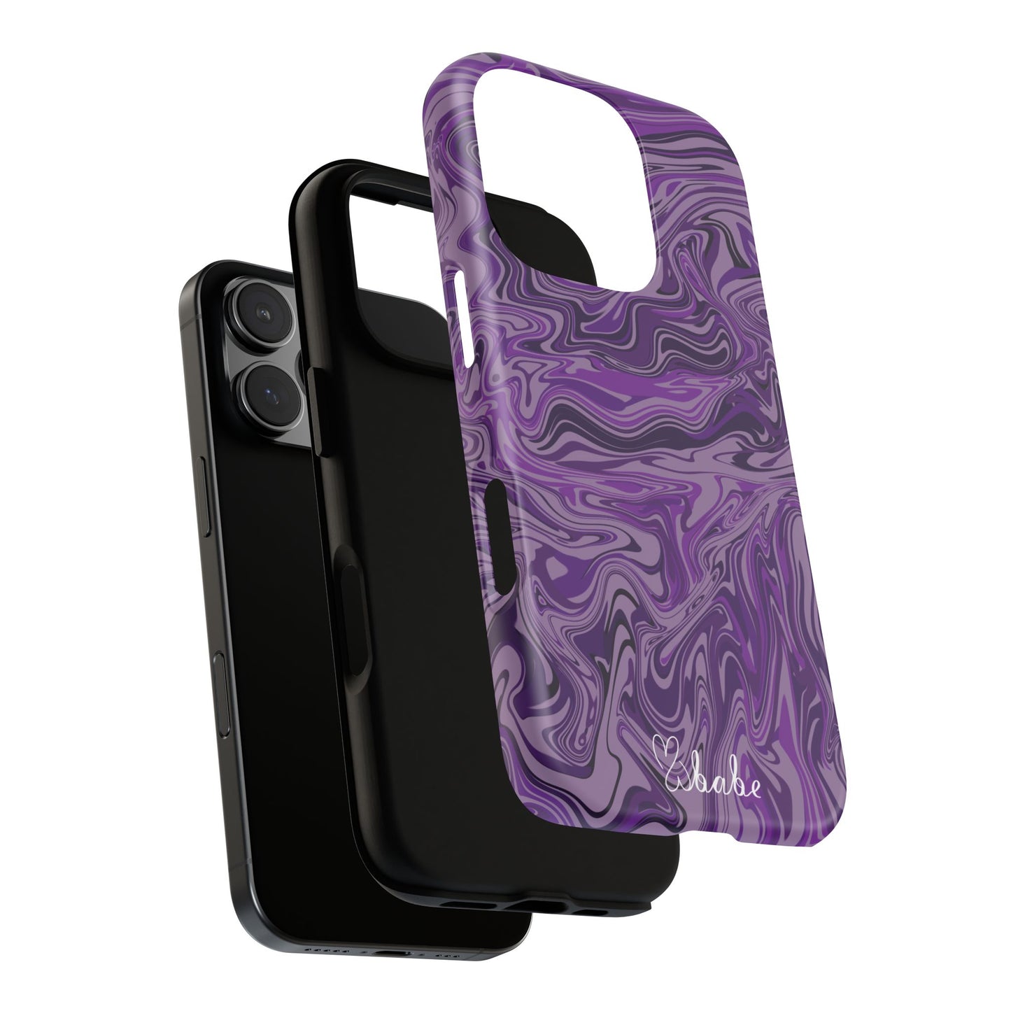 Purp Waves, Tough Phone Case.