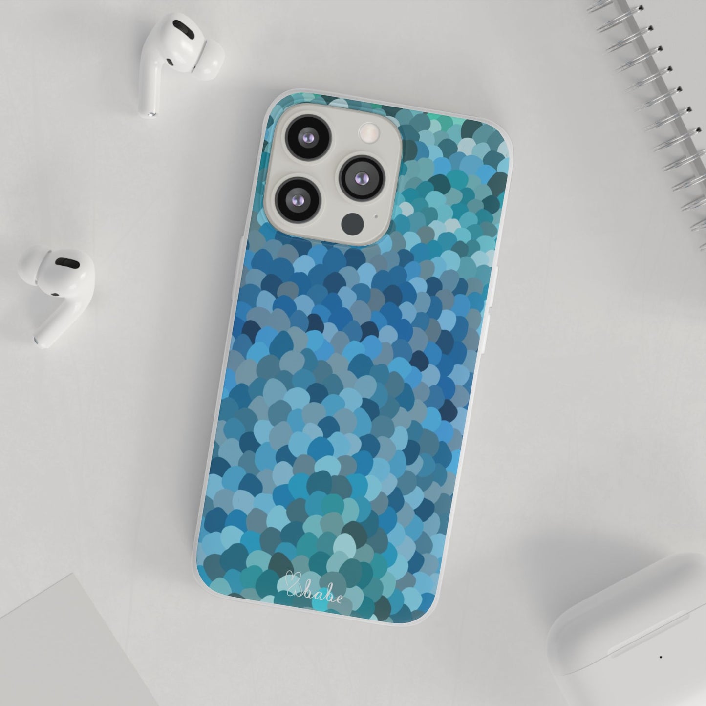Blue Bubbles, Flexi Case.