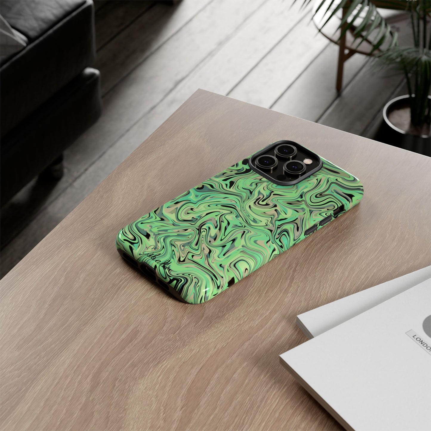 Lime Tia, Tough Phone Case.