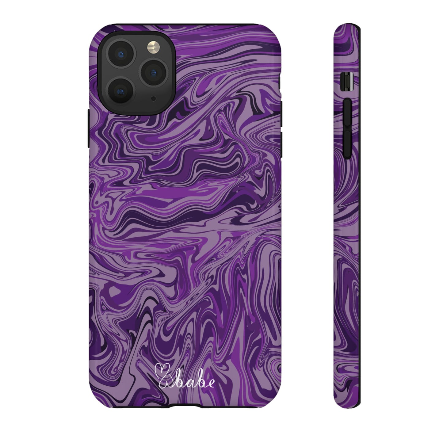 Purp Waves, Tough Phone Case.
